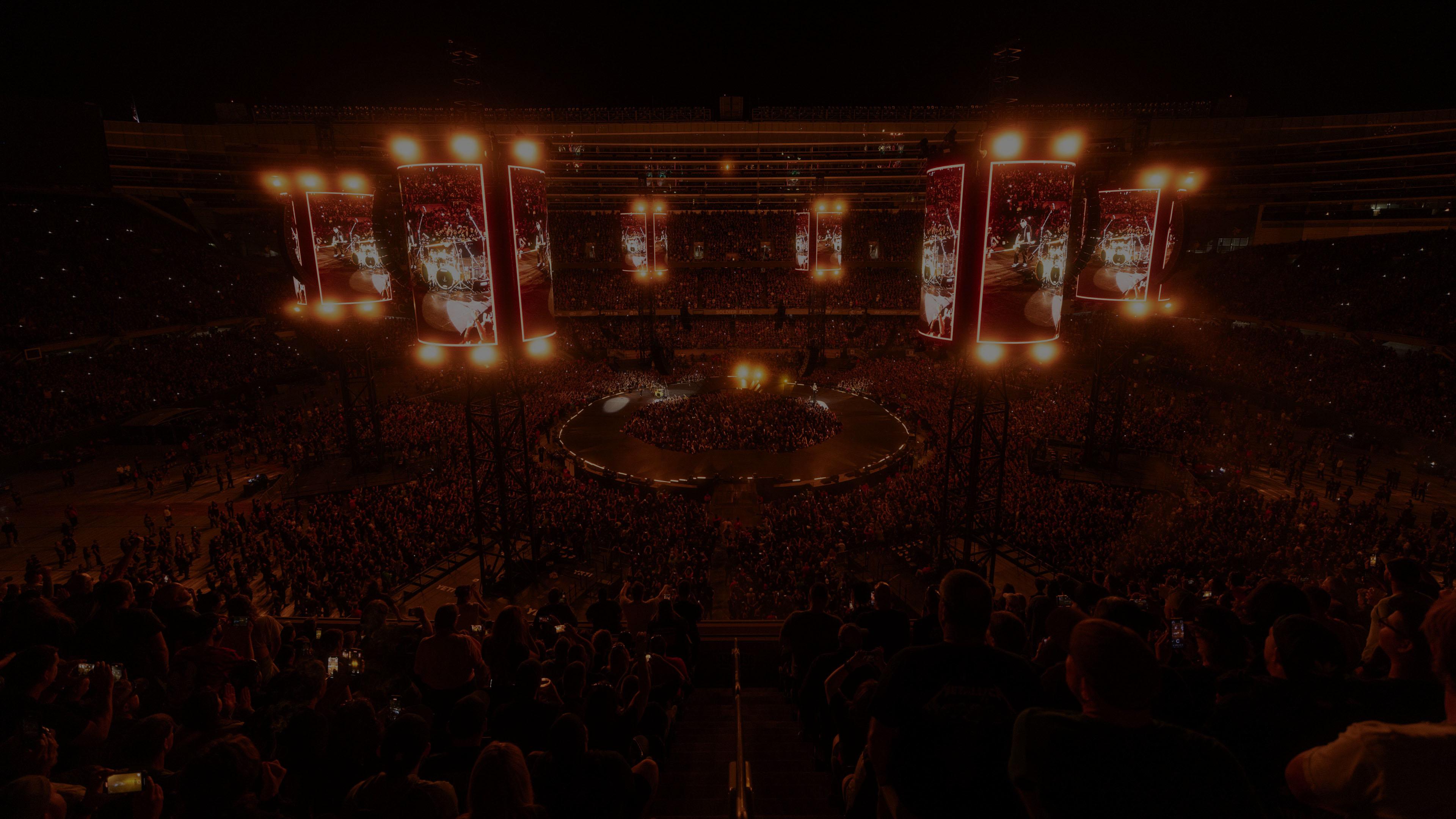 Metallica at Soldier Field in Chicago, IL, United States on August 11, 2024 on the M72 World Tour