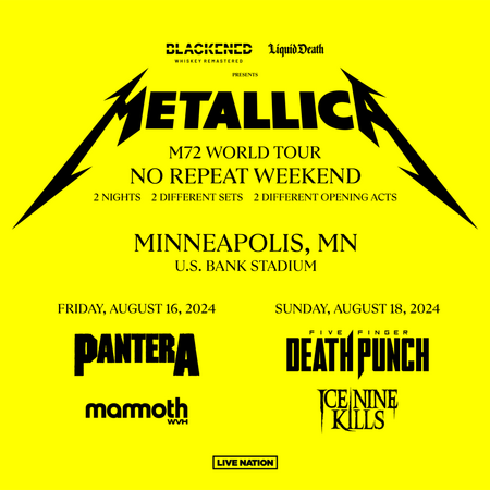 M72 World Tour - Minneapolis, MN - August 18, 2024