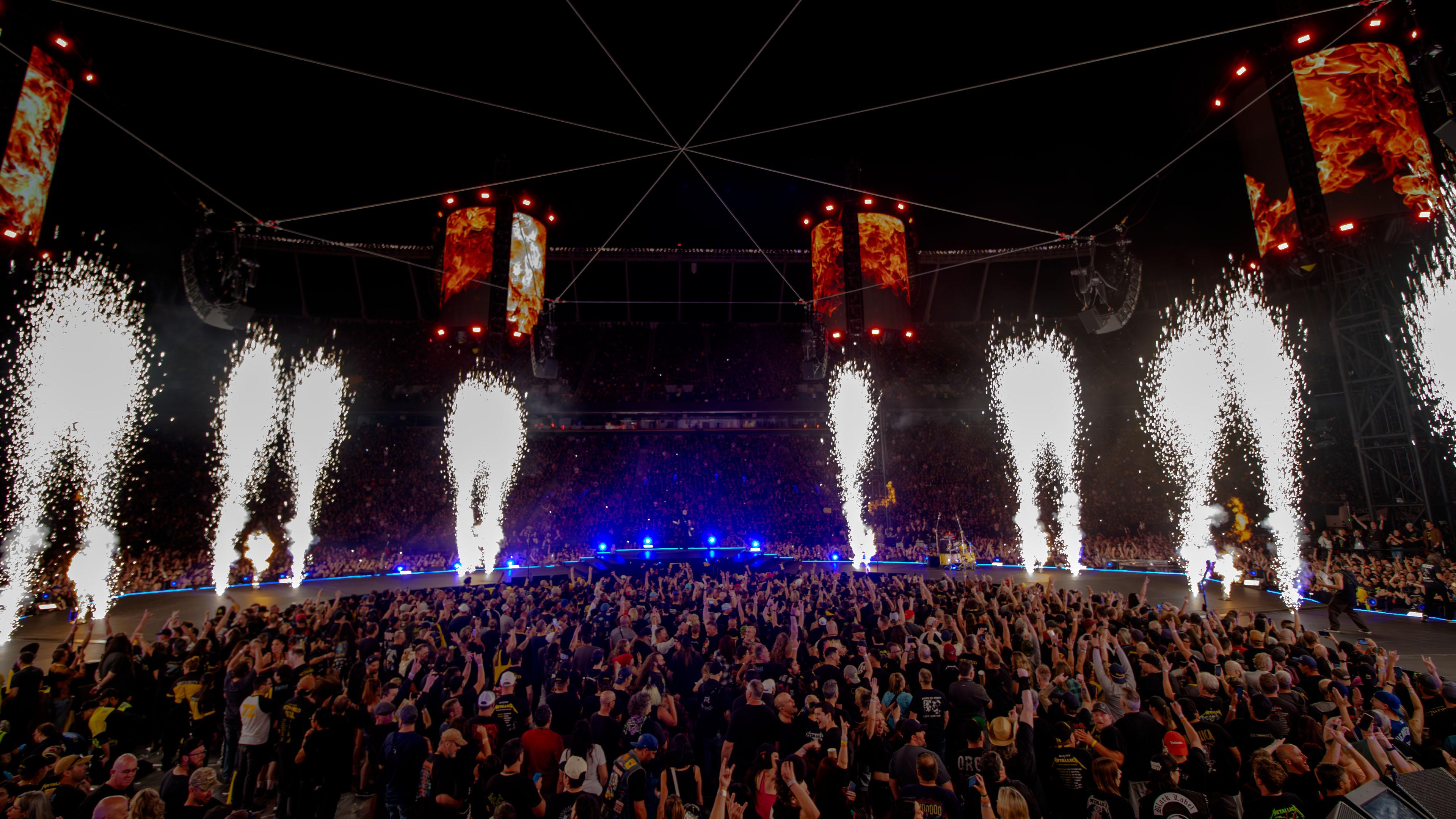 Metallica at Commonwealth Stadium in Edmonton, Canada on August 23, 2024 on the M72 World Tour