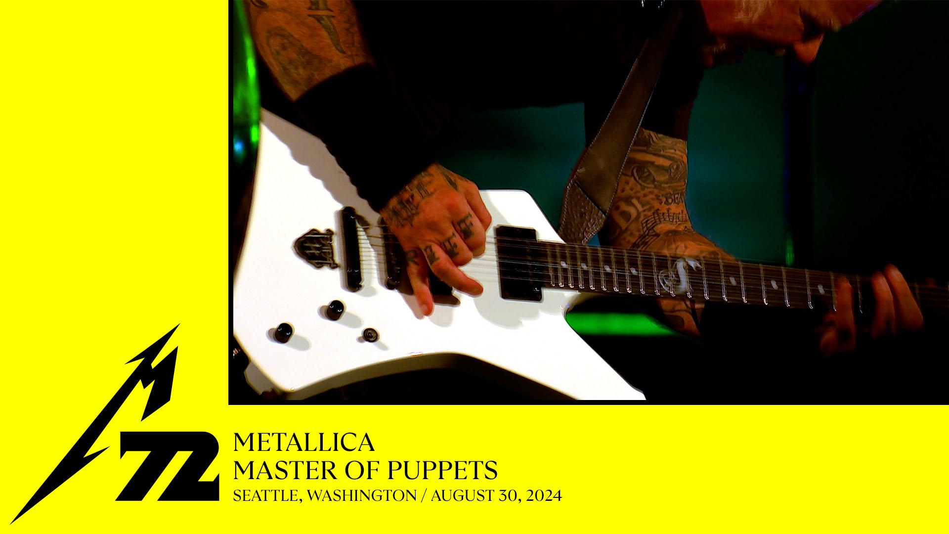 Master of Puppets (Seattle, WA - August 30, 2024)