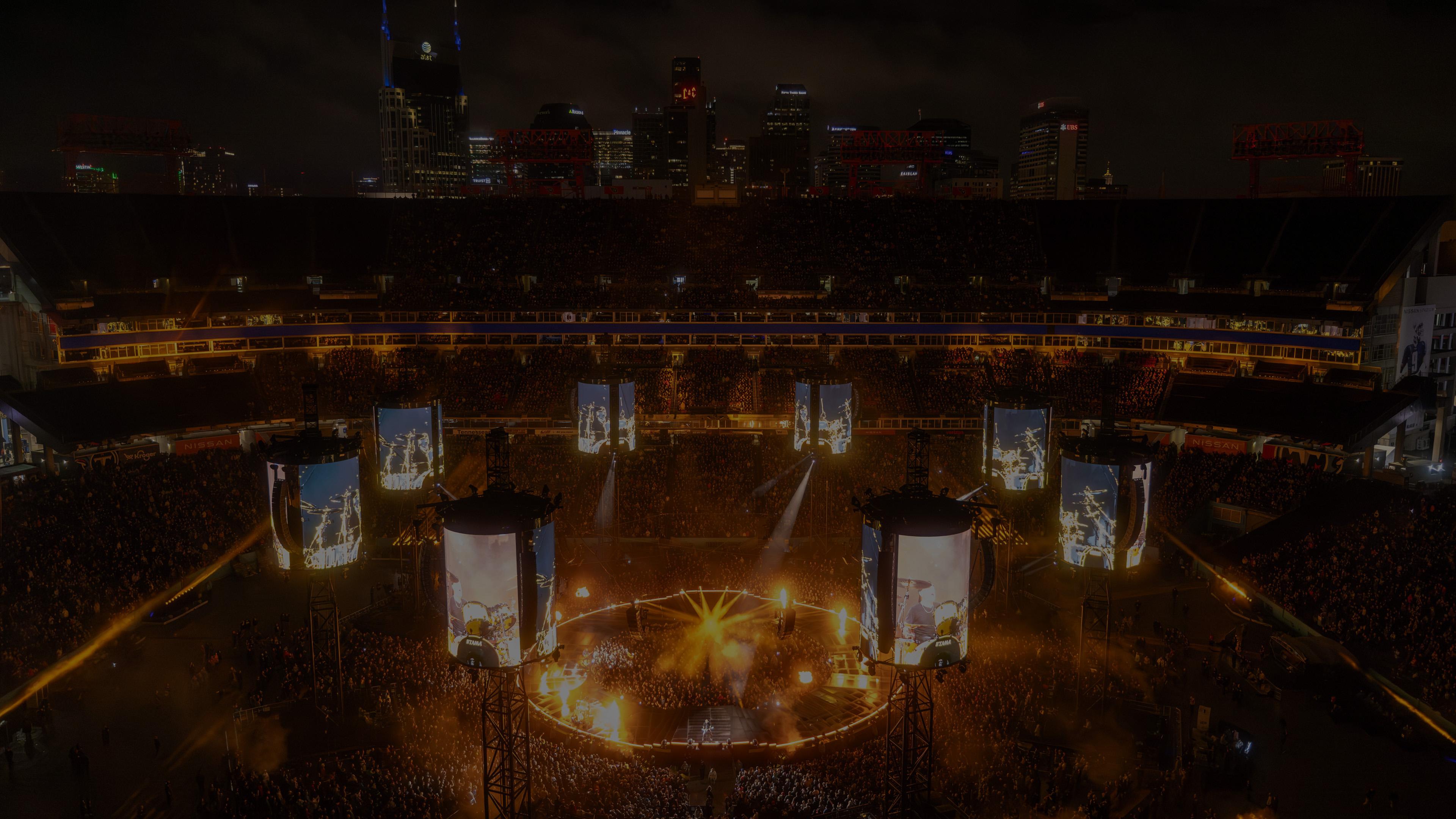 Metallica at Nissan Stadium in Nashville, Tennessee on May 3, 2025, on the M72 World Tour