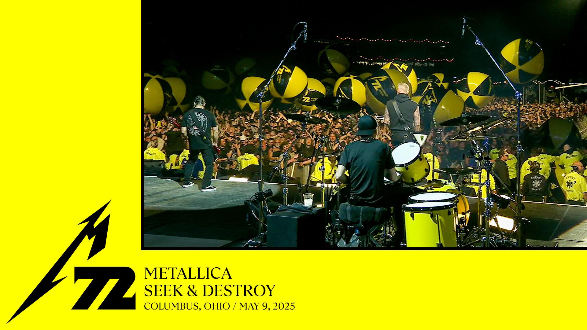 Seek & Destroy (Columbus, OH - May 9, 2025)