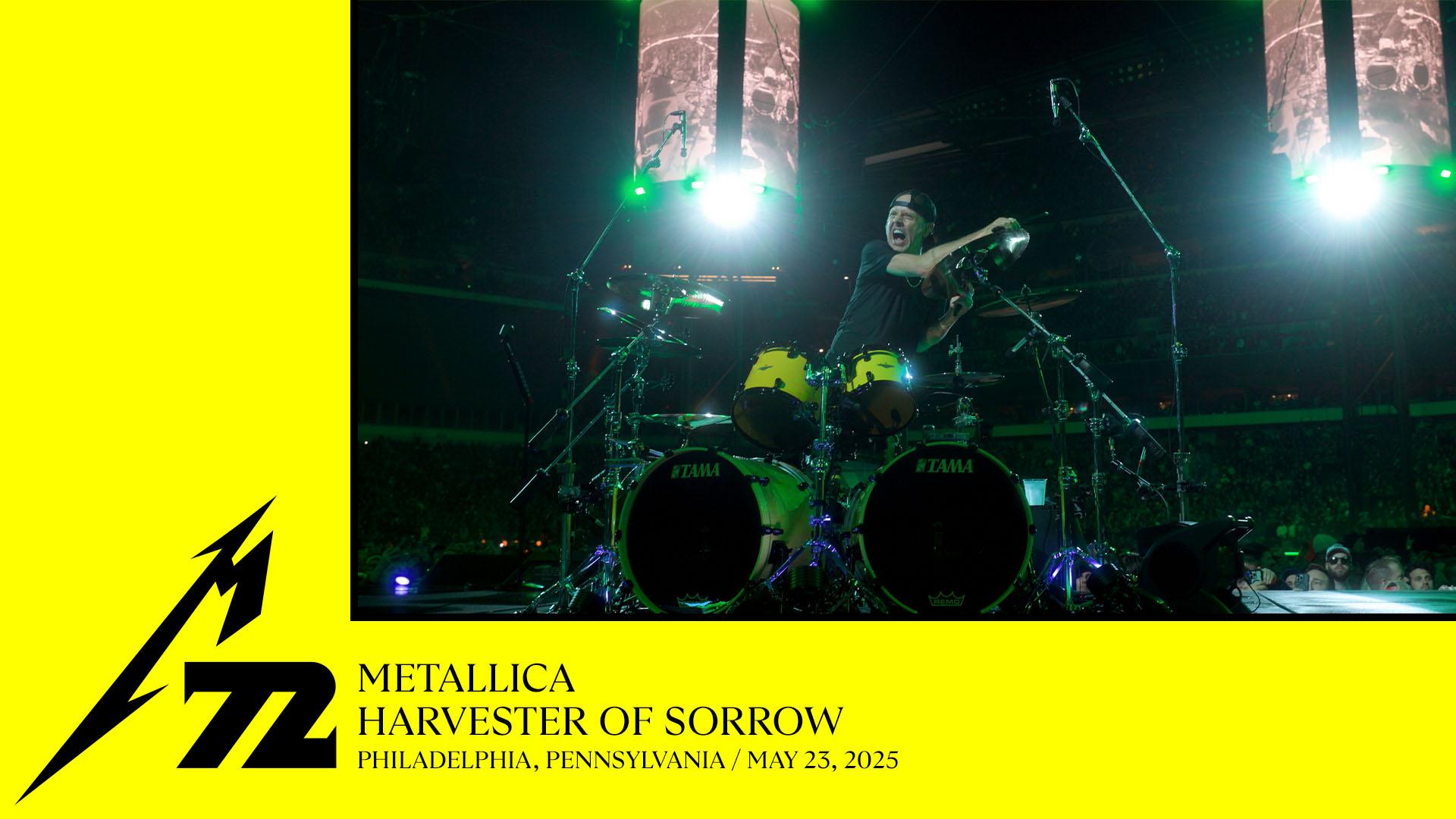 Harvester of Sorrow (Philadelphia, PA - May 23, 2025)