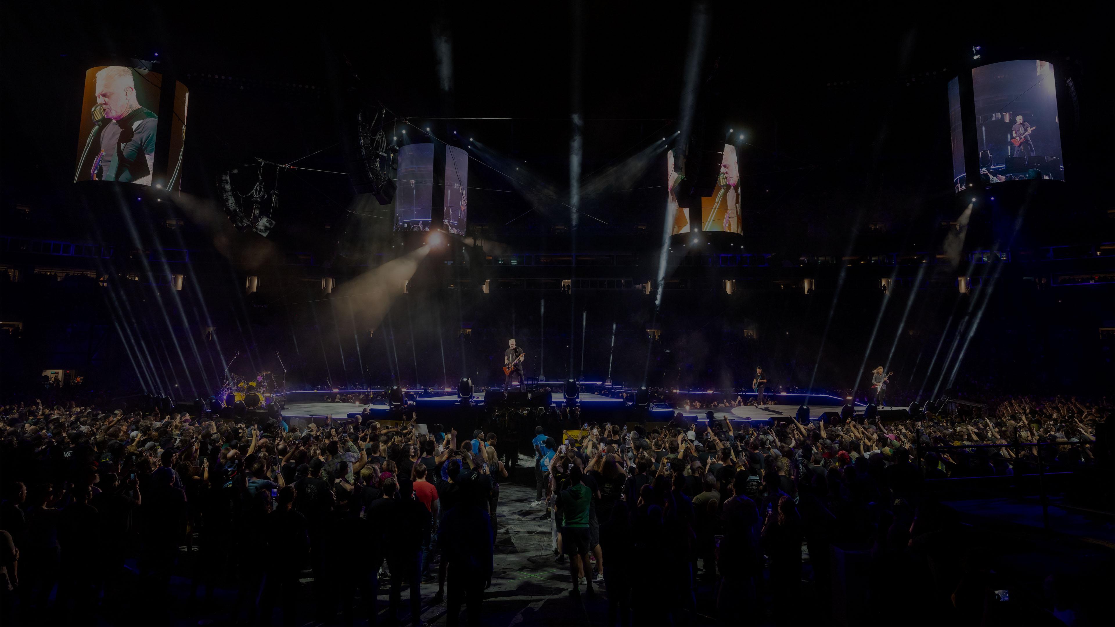 Metallica at Bank of America Stadium in Charlotte, North Carolina on May 31, 2025, on the M72 World Tour