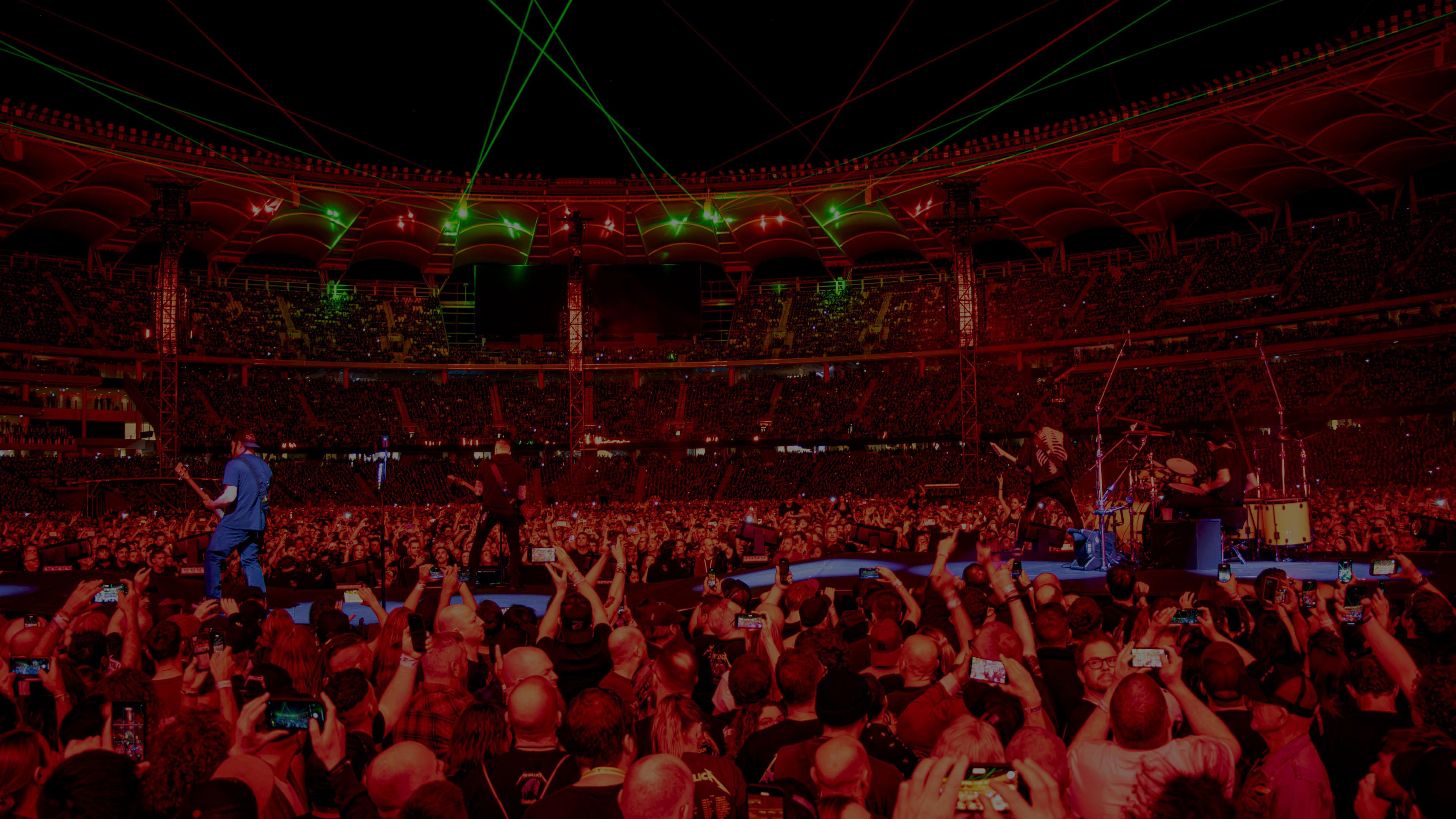 Metallica at Optus Stadium in Perth, Australia on November 1, 2025, on the M72 World Tour