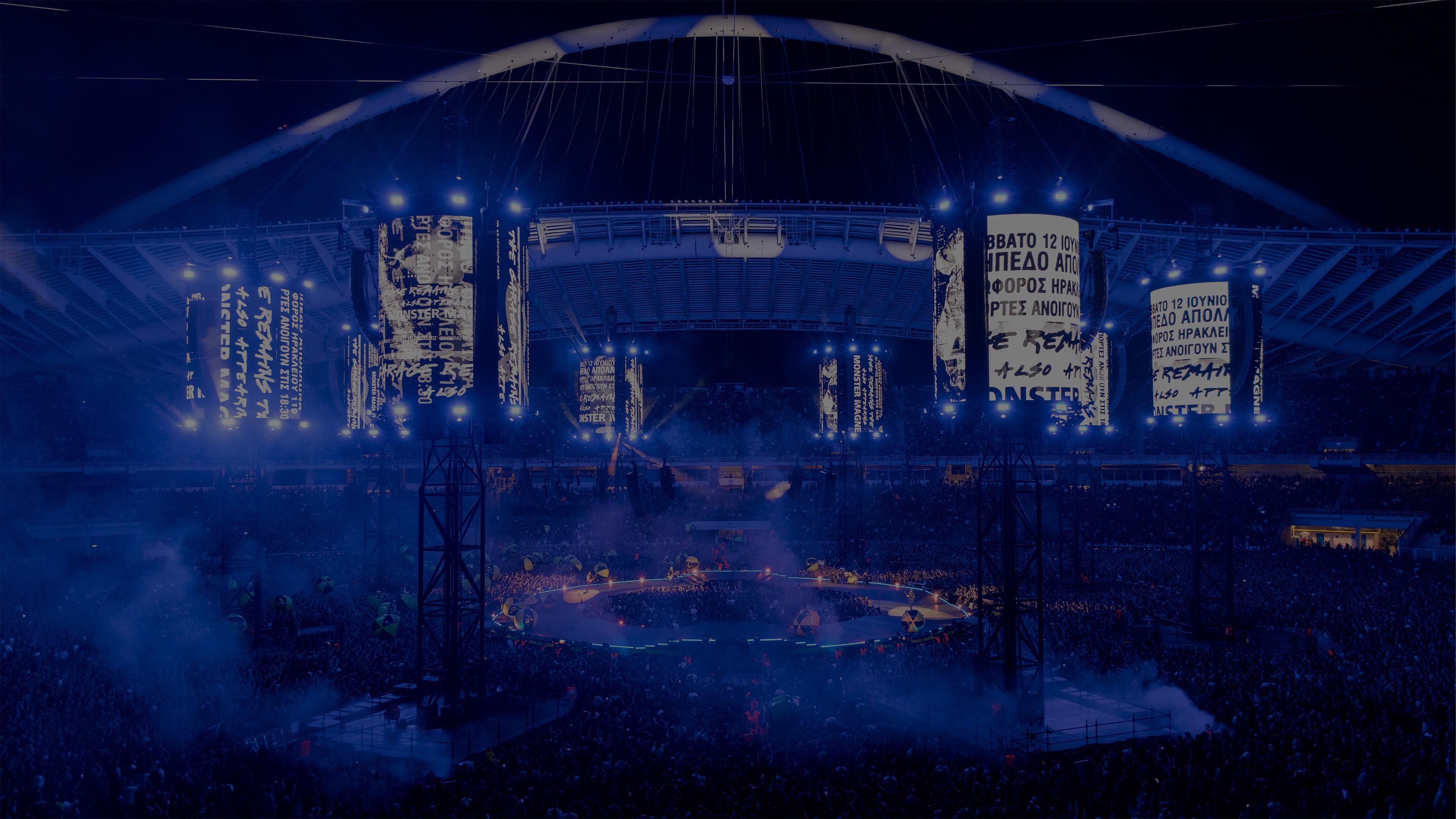 Metallica at Olympic Stadium in Athens, Greece, on May 9, 2026, on the M72 World Tour
