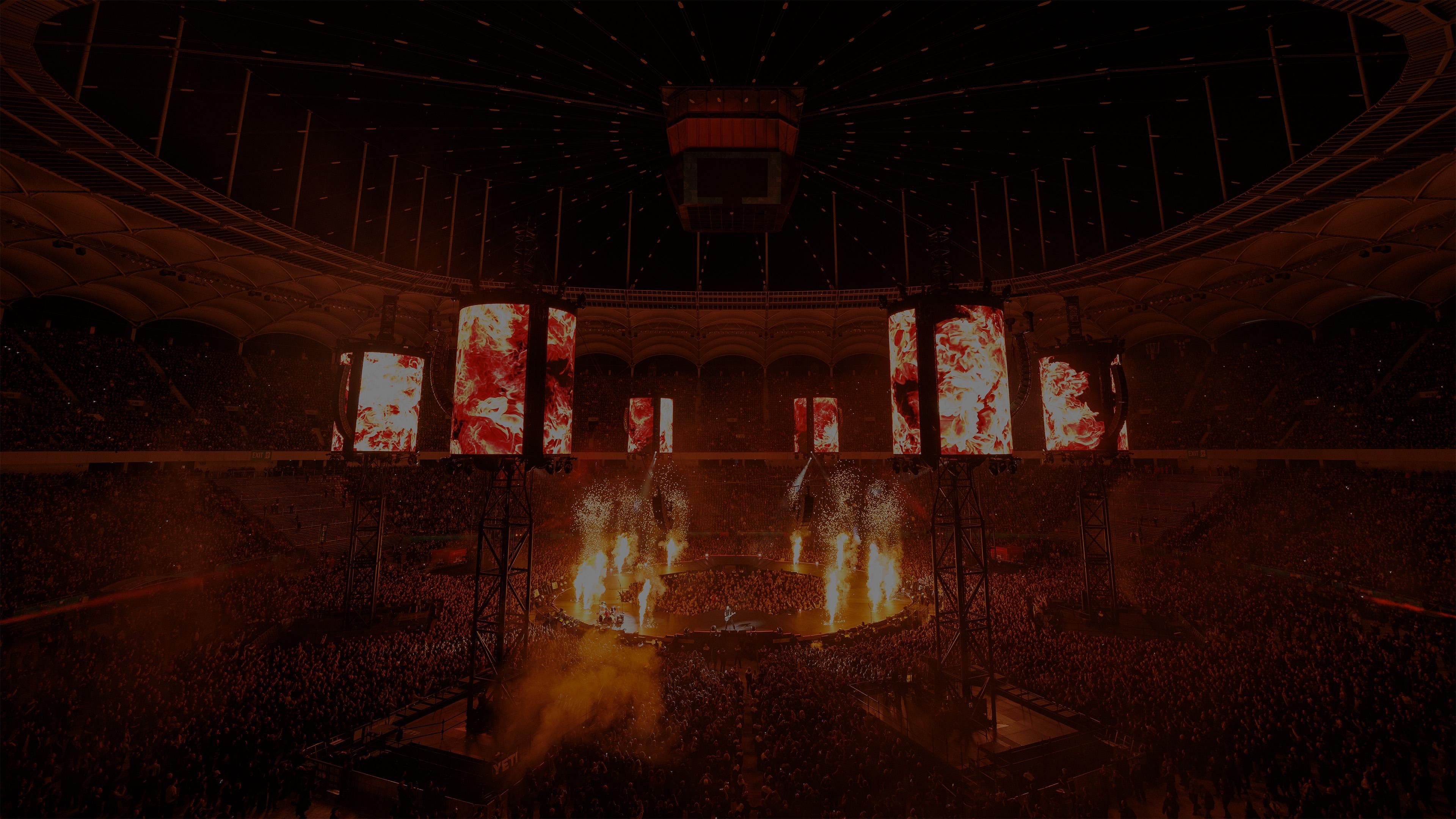 Metallica at Arena Națională in Bucharest, Romania, on May 13, 2026, on the M72 World Tour