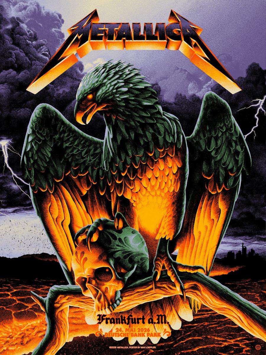 Metallica at Deutsche Bank Park in Frankfurt, Germany, on May 24