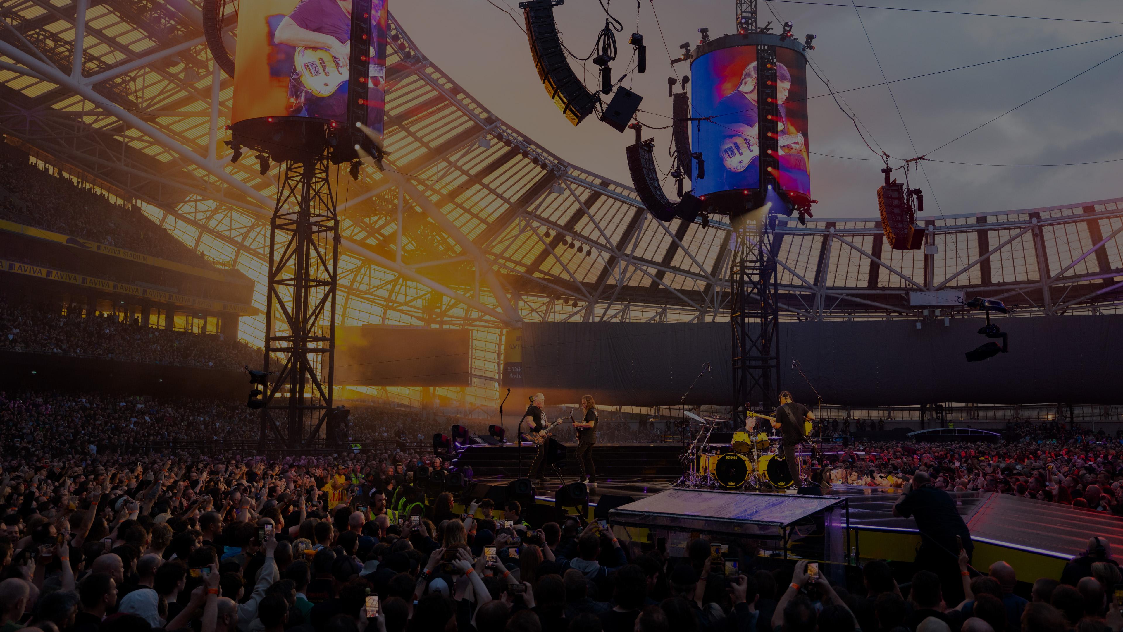 Metallica Donates €80,000 to Dublin Charities After Aviva Stadium Concerts