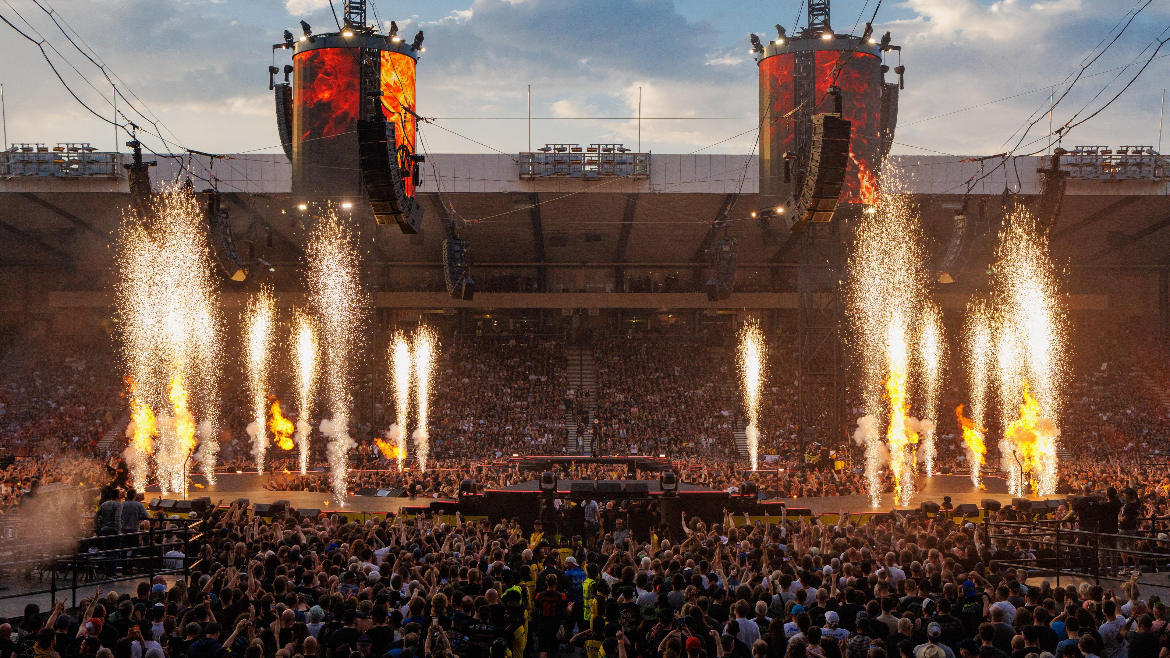 Metallica at Hampden Park in Glasgow, Scotland, on June 25, 2026