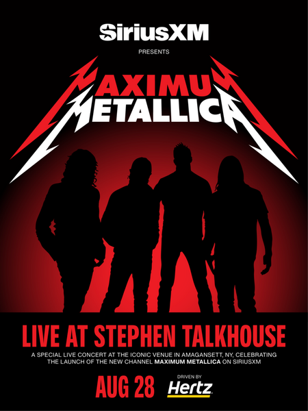 Metallica at Stephen Talkhouse in Amagansett, New York, on August 28, 2025
