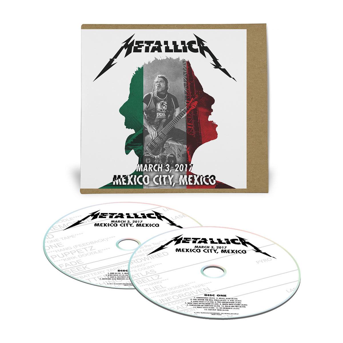 Live Metallica: Mexico City, Mexico - March 3, 2017 (2CD)