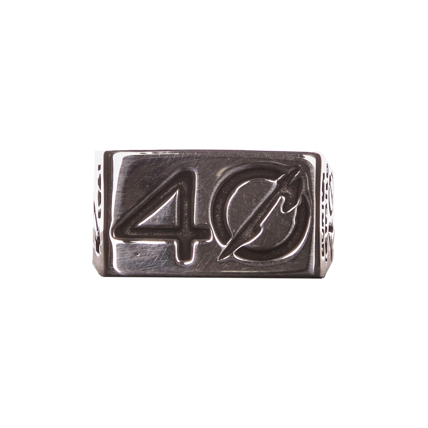 40th Anniversary Silver Ring