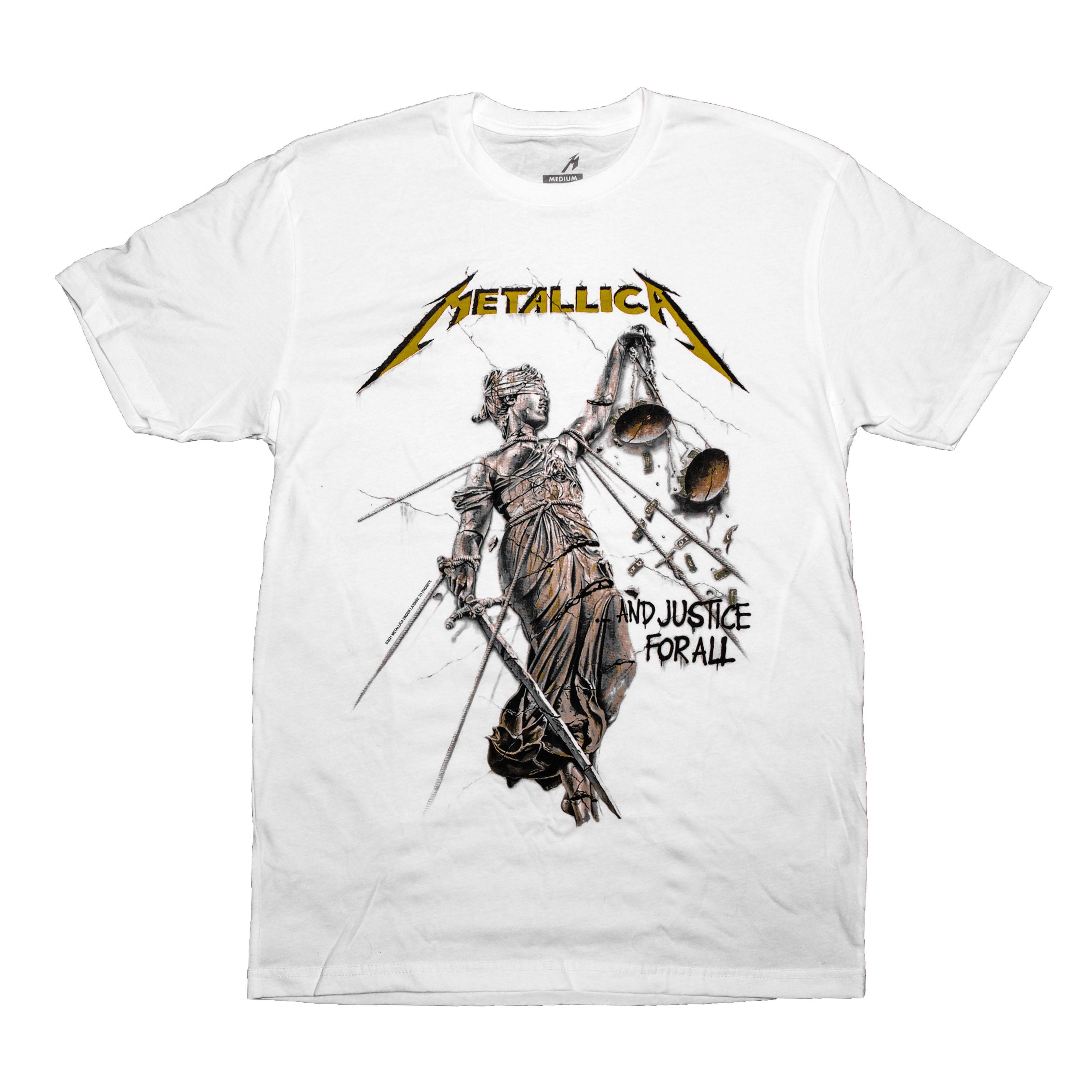 ...And Justice for All Album Cover T-Shirt