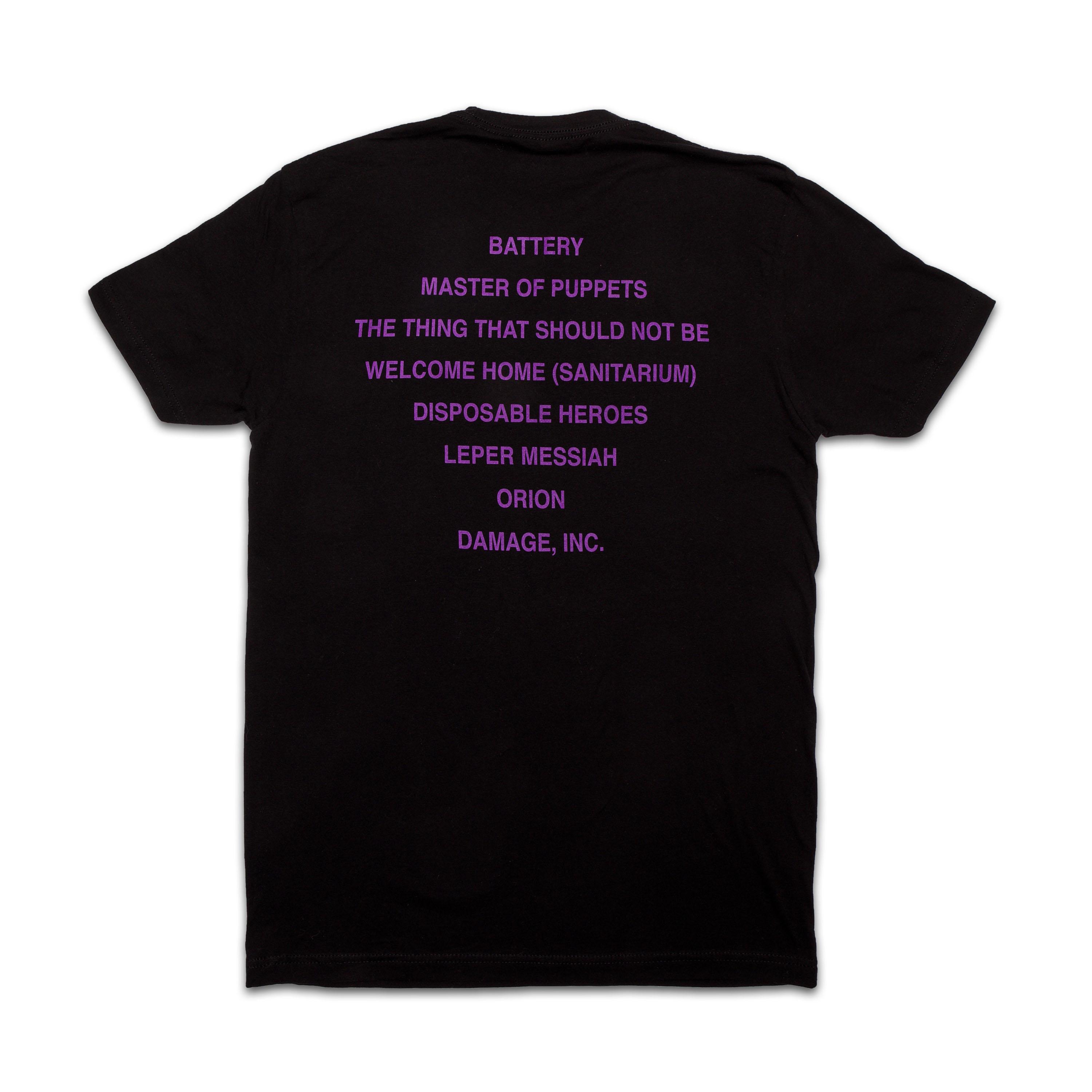 Master of Puppets Tracks T-Shirt