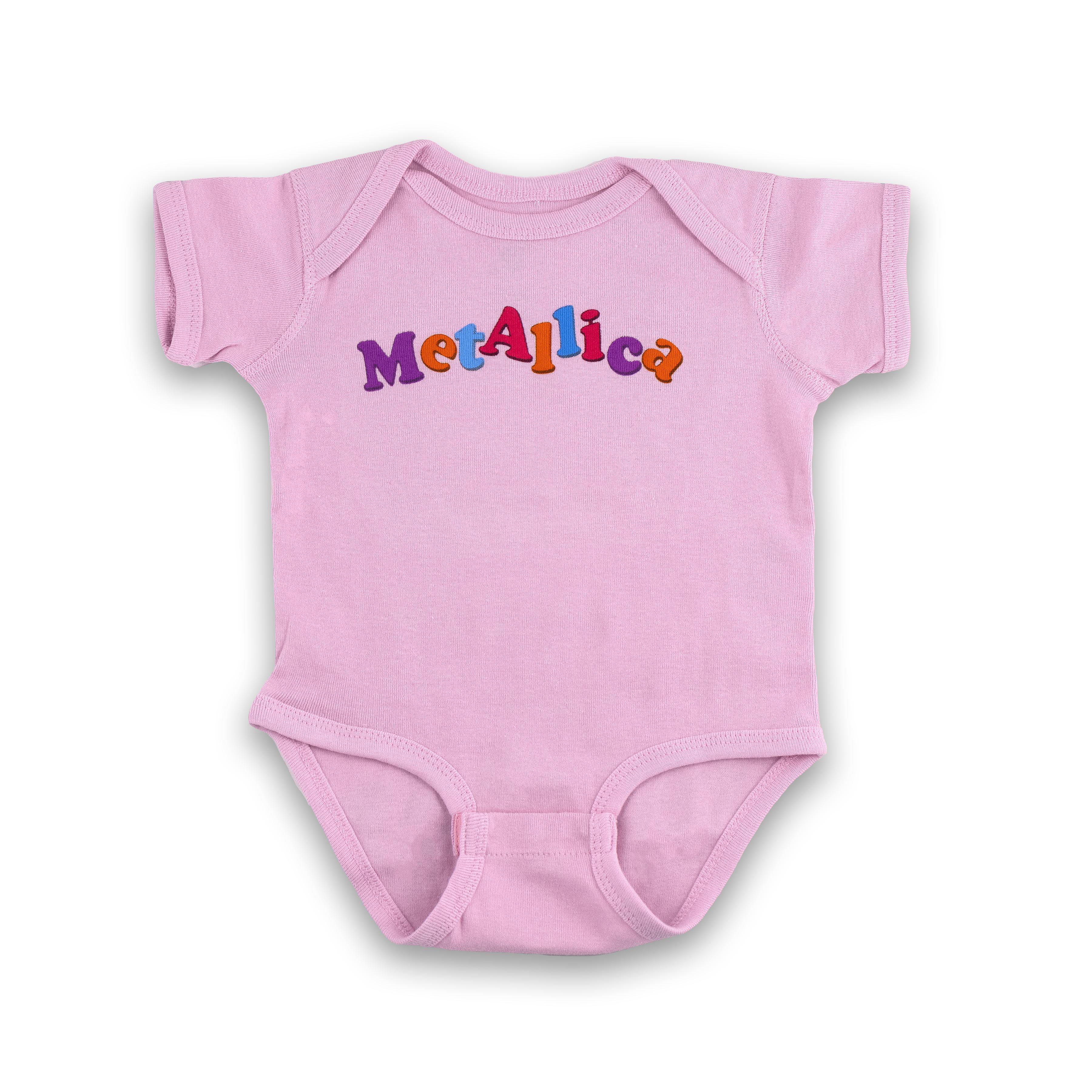Magnets Logo Pink Onesie