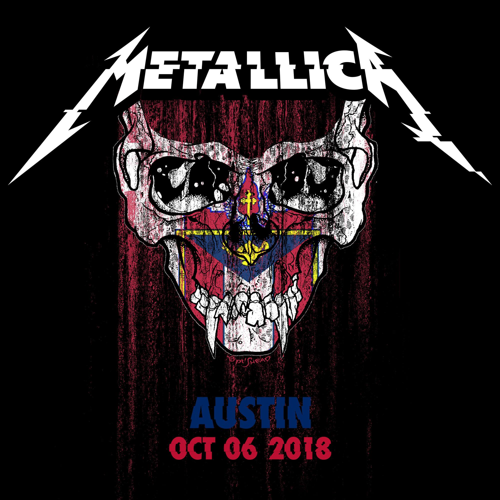 Live Metallica: Austin City Limits at Zilker Park, Austin, TX - October 06, 2018 (2CD)