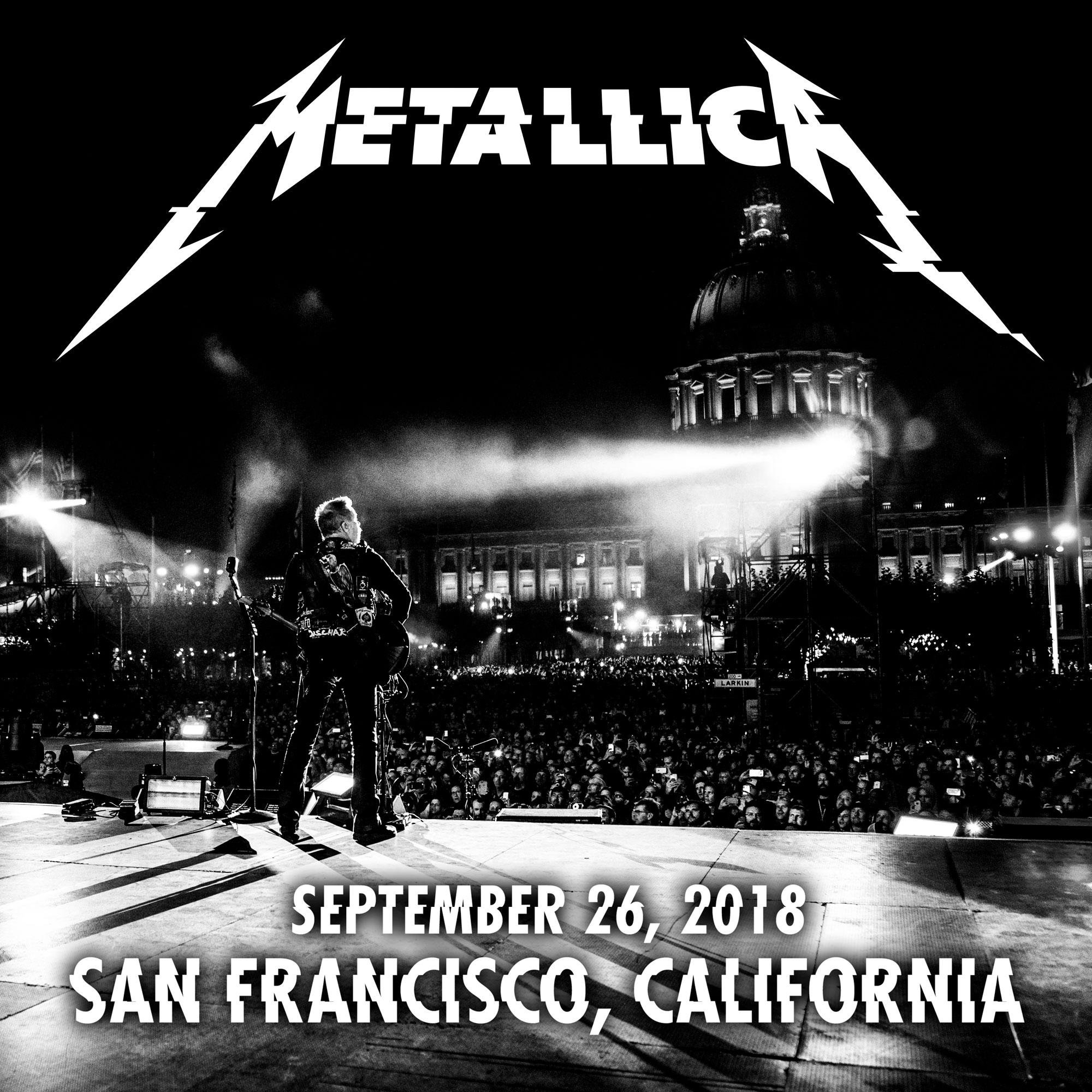 Live Metallica: Dreamfest at Civic Center Plaza, San Francisco, CA - September 26, 2018 (2CD)