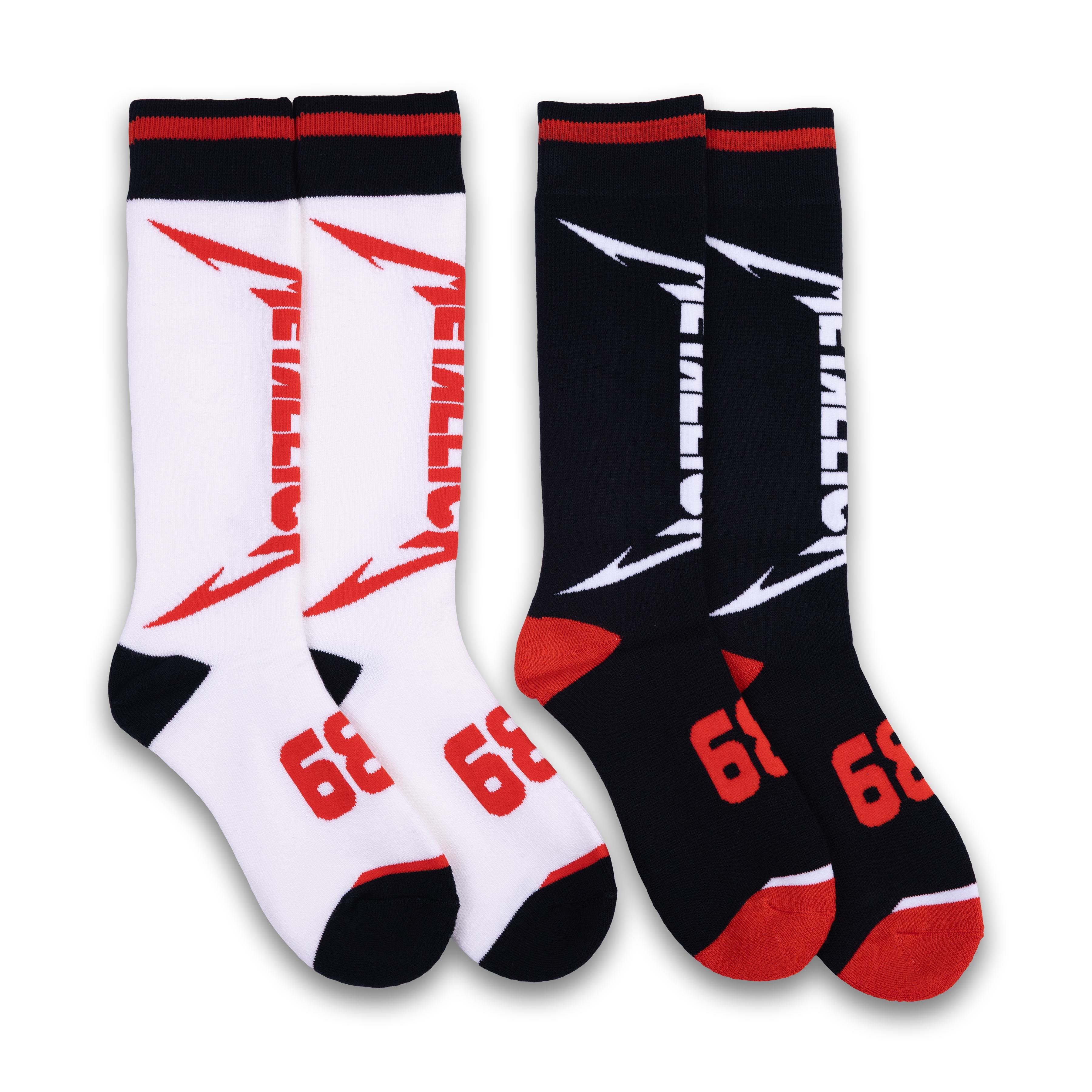 686 x Metallica Logo Socks (2 Pack) | Metallica.com