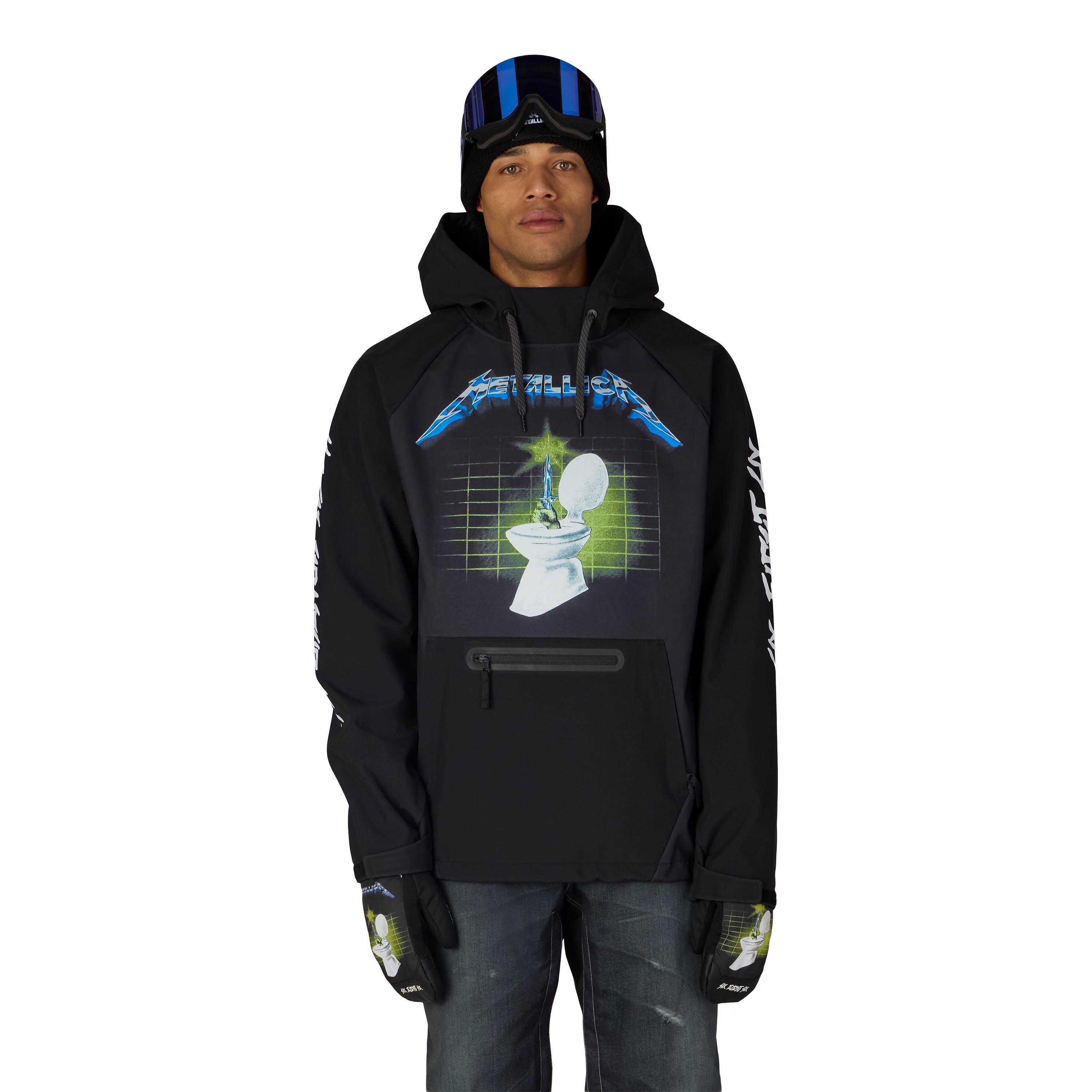 686 x Metallica Metal Up Your Ass Waterproof Hoodie | Metallica.com