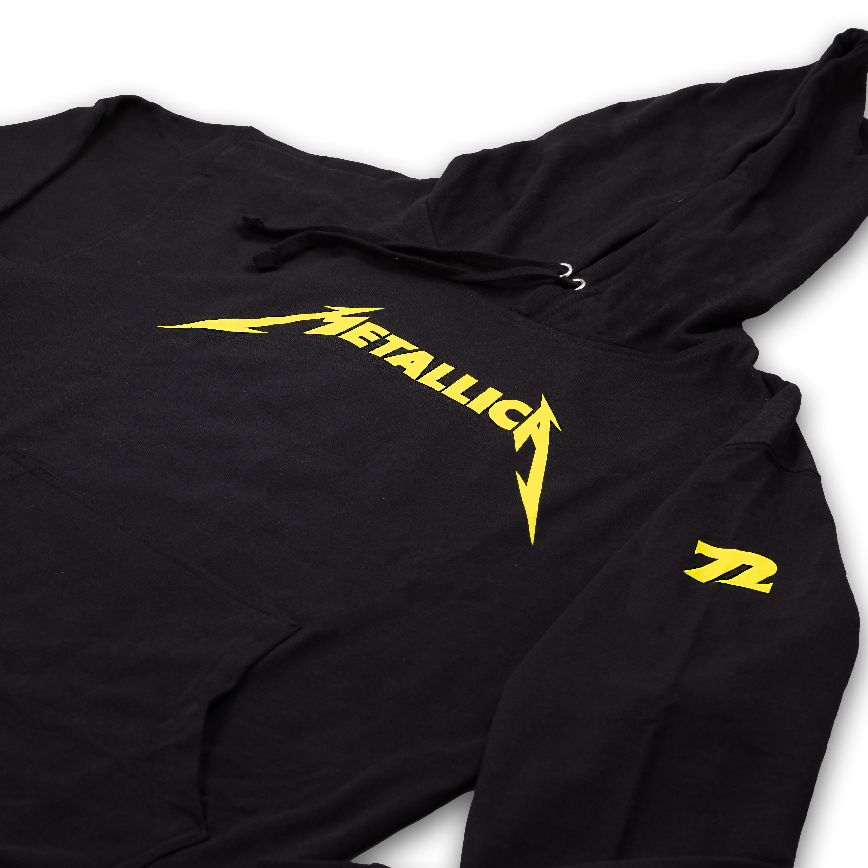 Yellow Logo Pullover Hoodie - Small