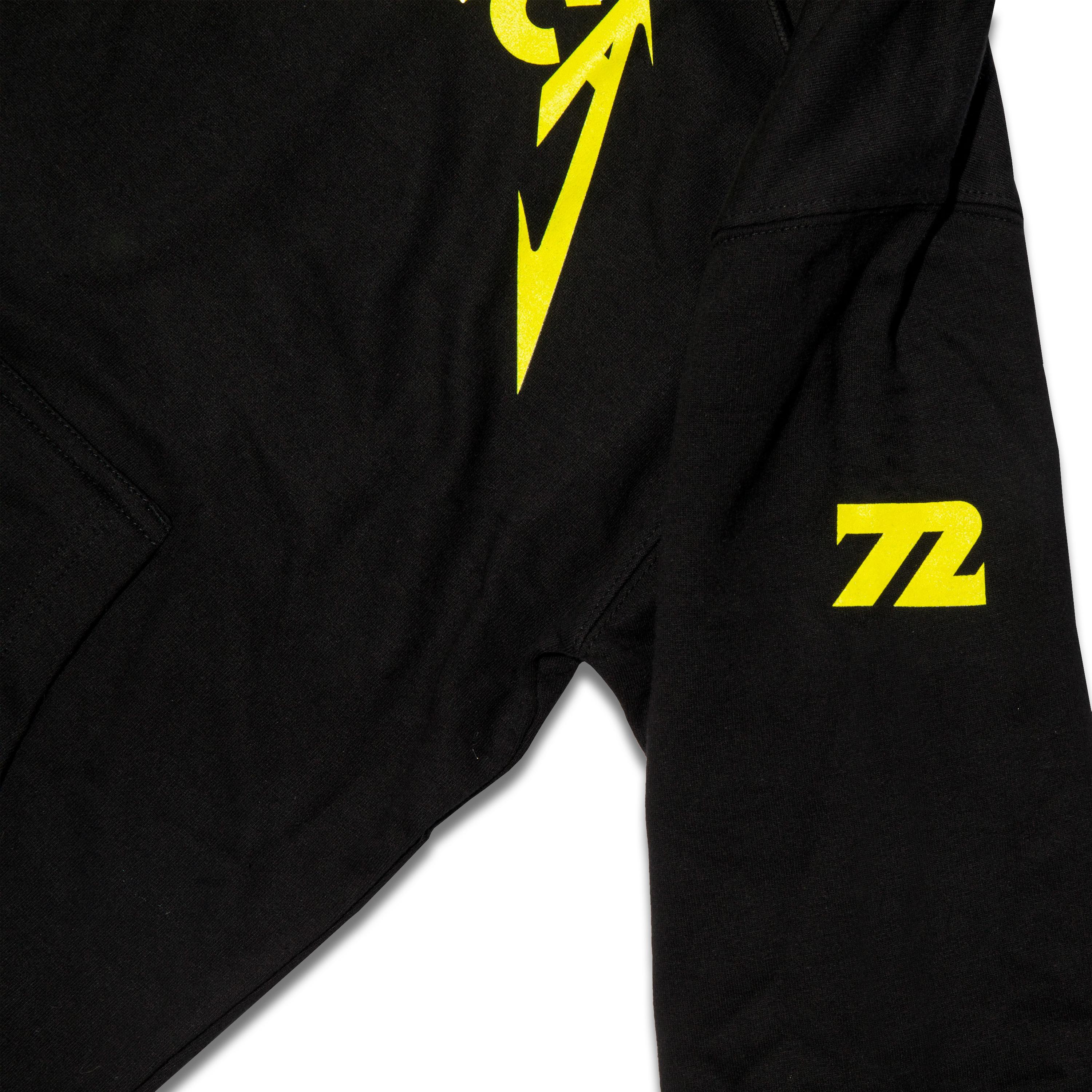Yellow Logo Pullover Hoodie - Small