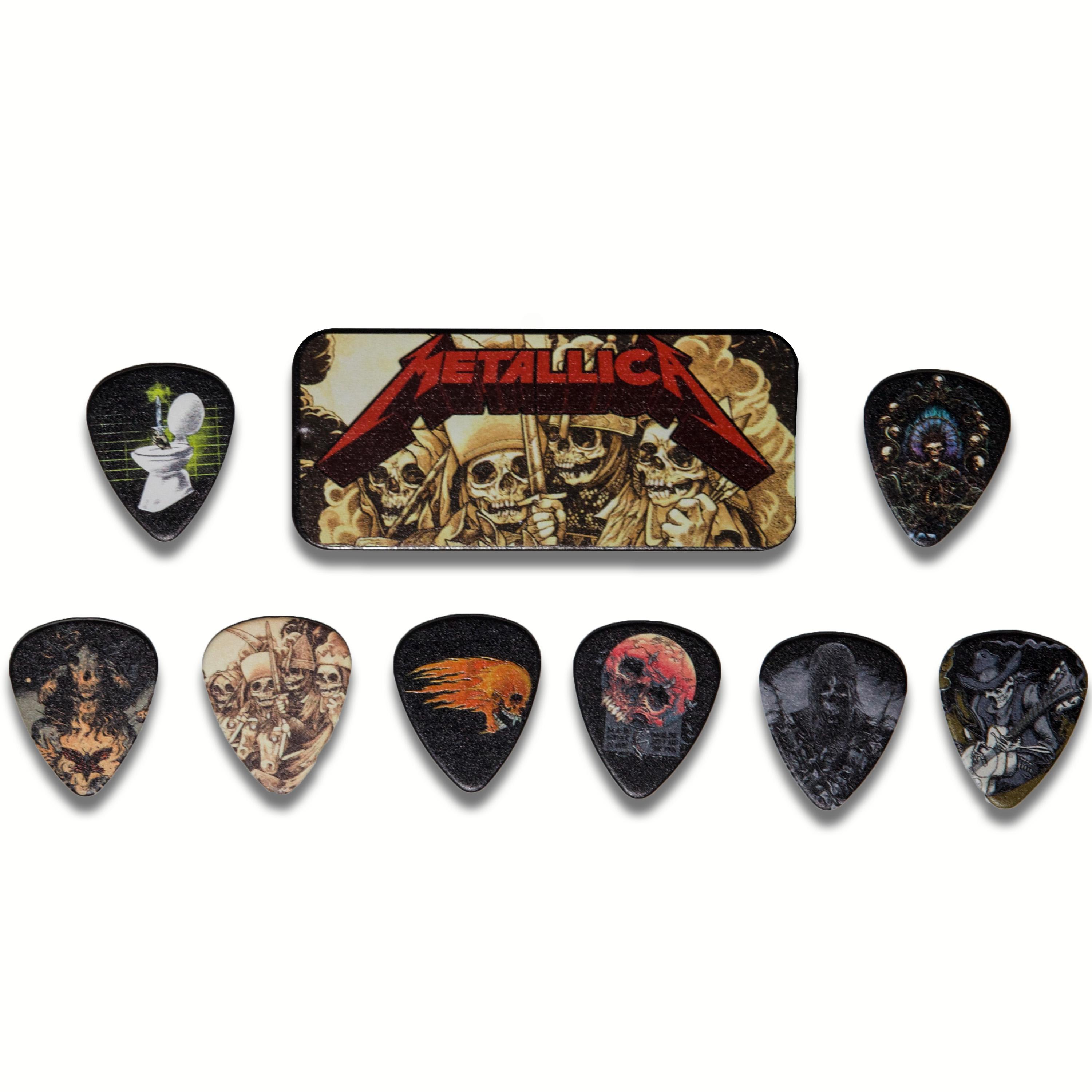 The Four Horsemen Artwork Pick Tin (Sepia)