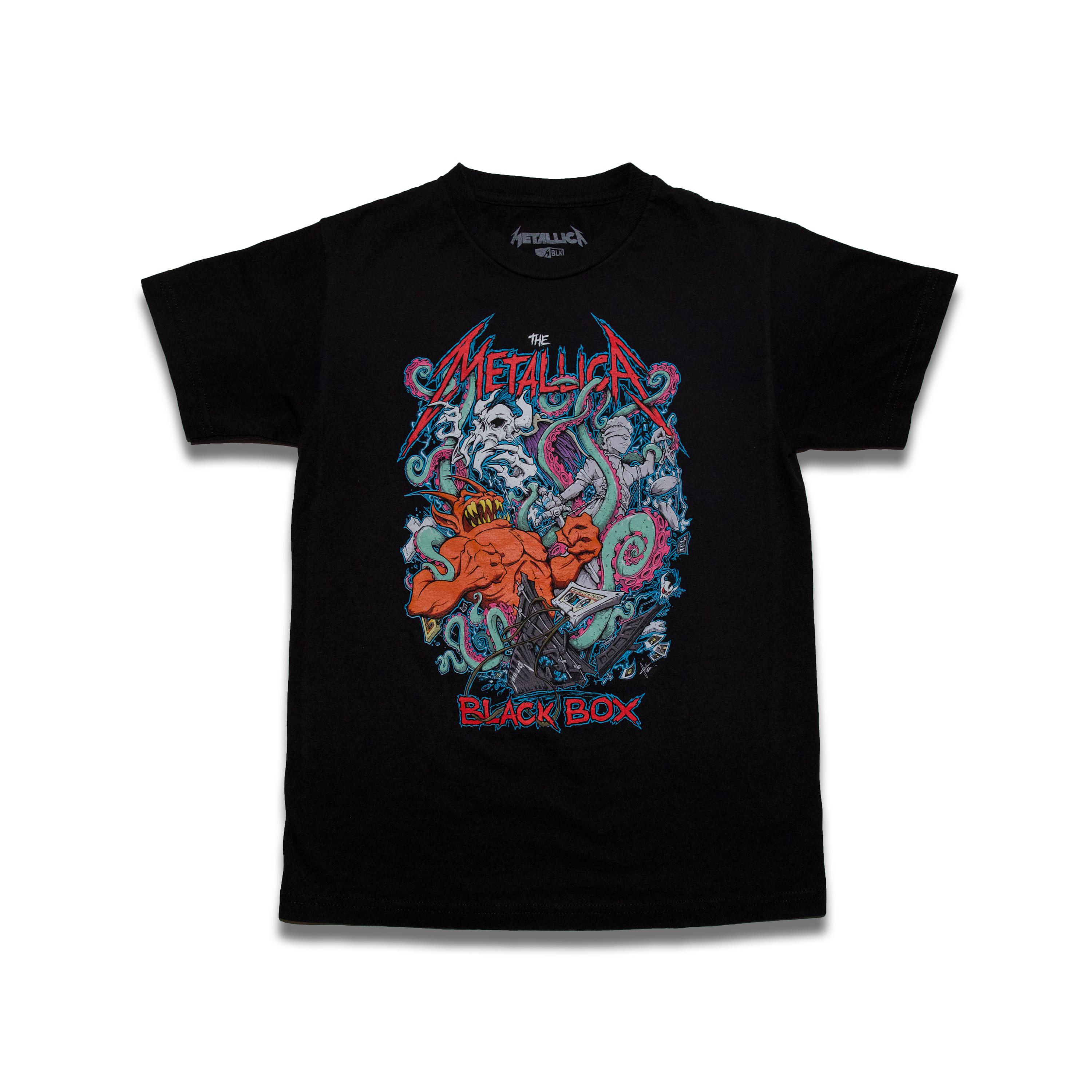 The Metallica Black Box Eruption T-Shirt
