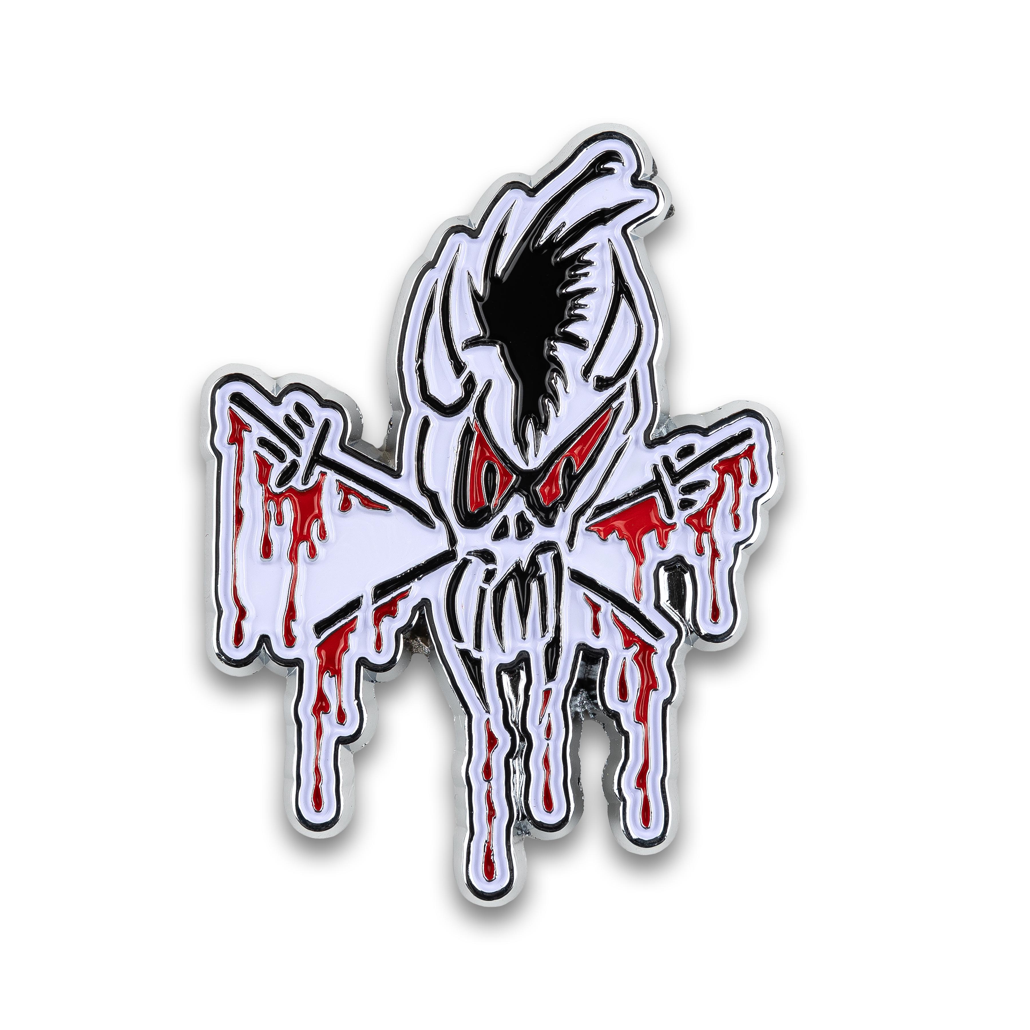 Bloody Scary Guy Car Emblem