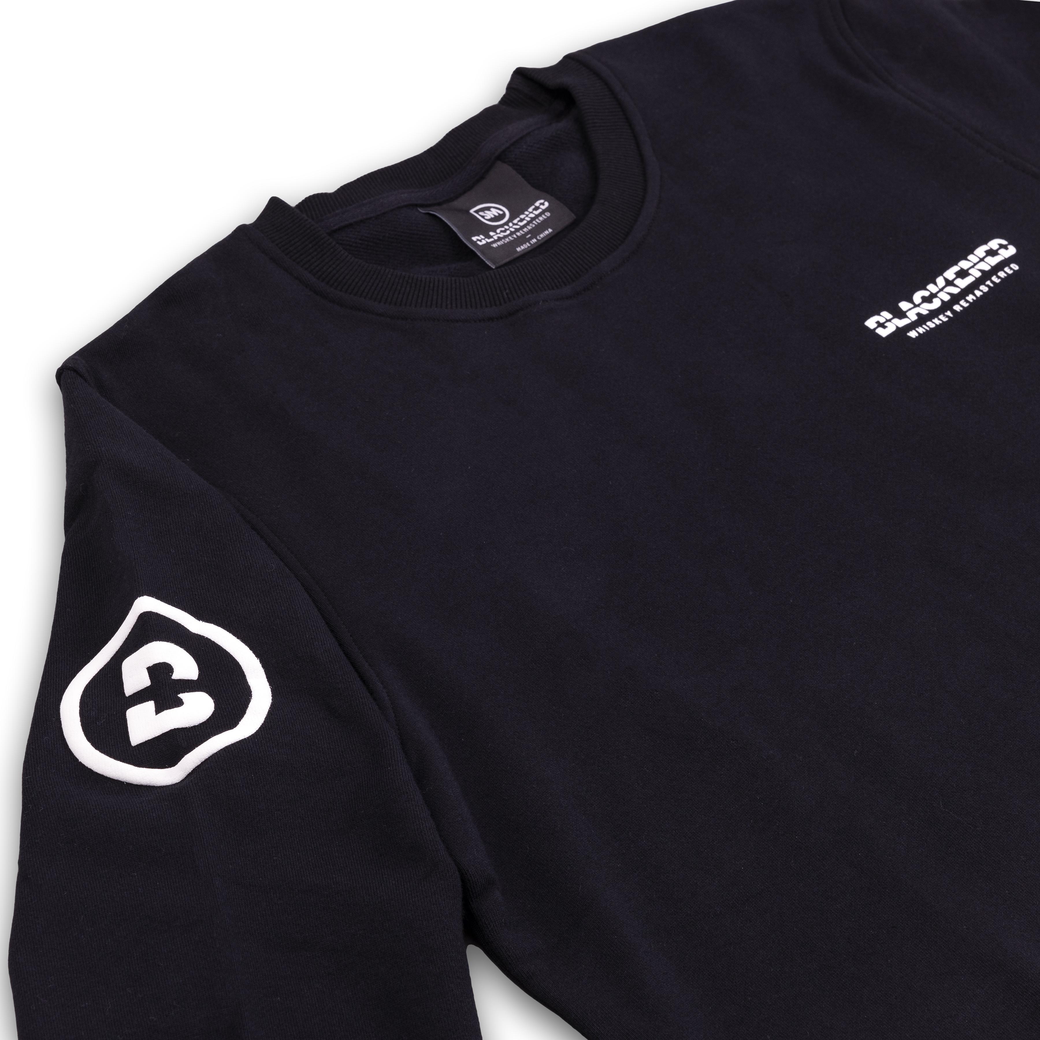 Blackened Whiskey Crewneck Sweater -XL