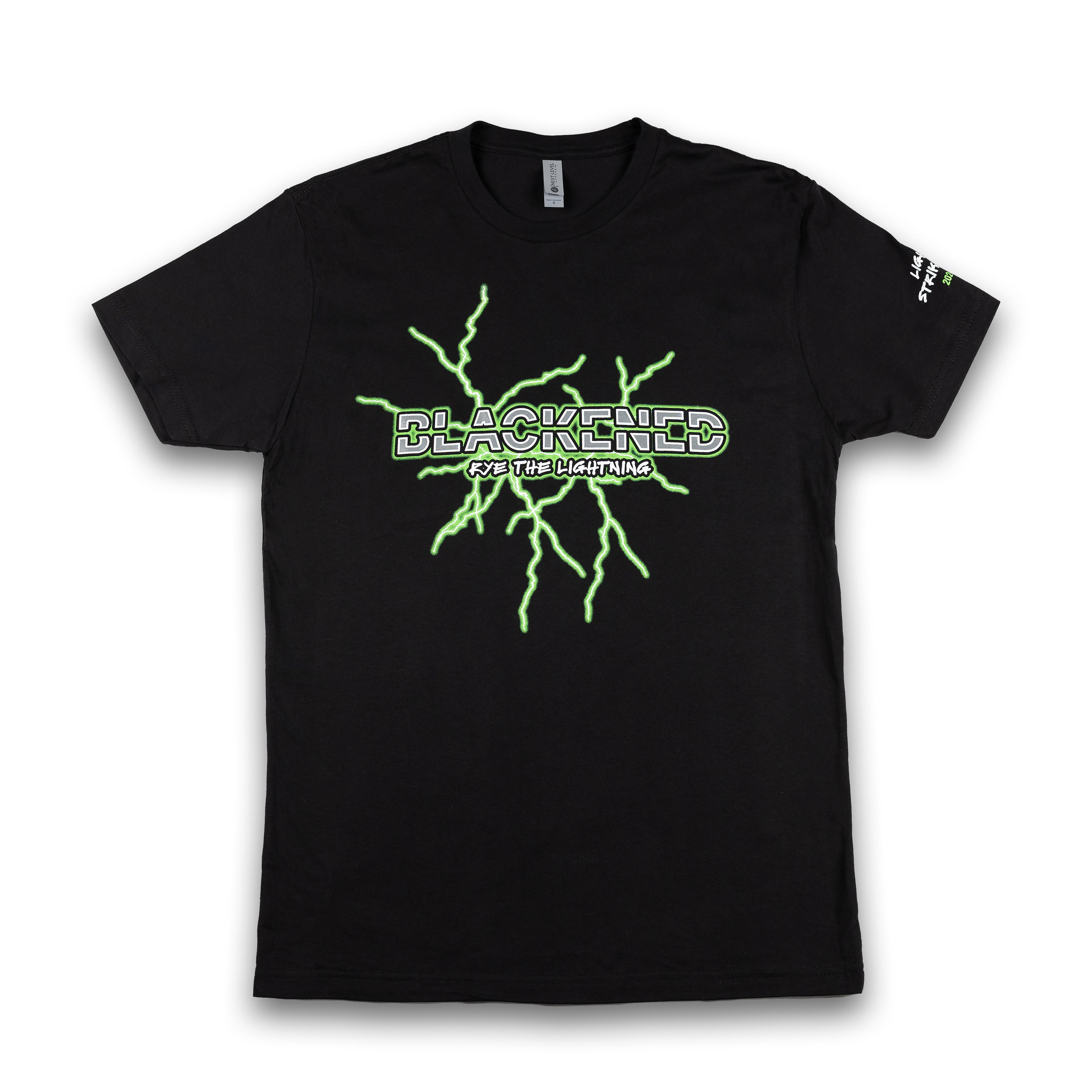 Blackened Whiskey Rye The Lightning T-Shirt