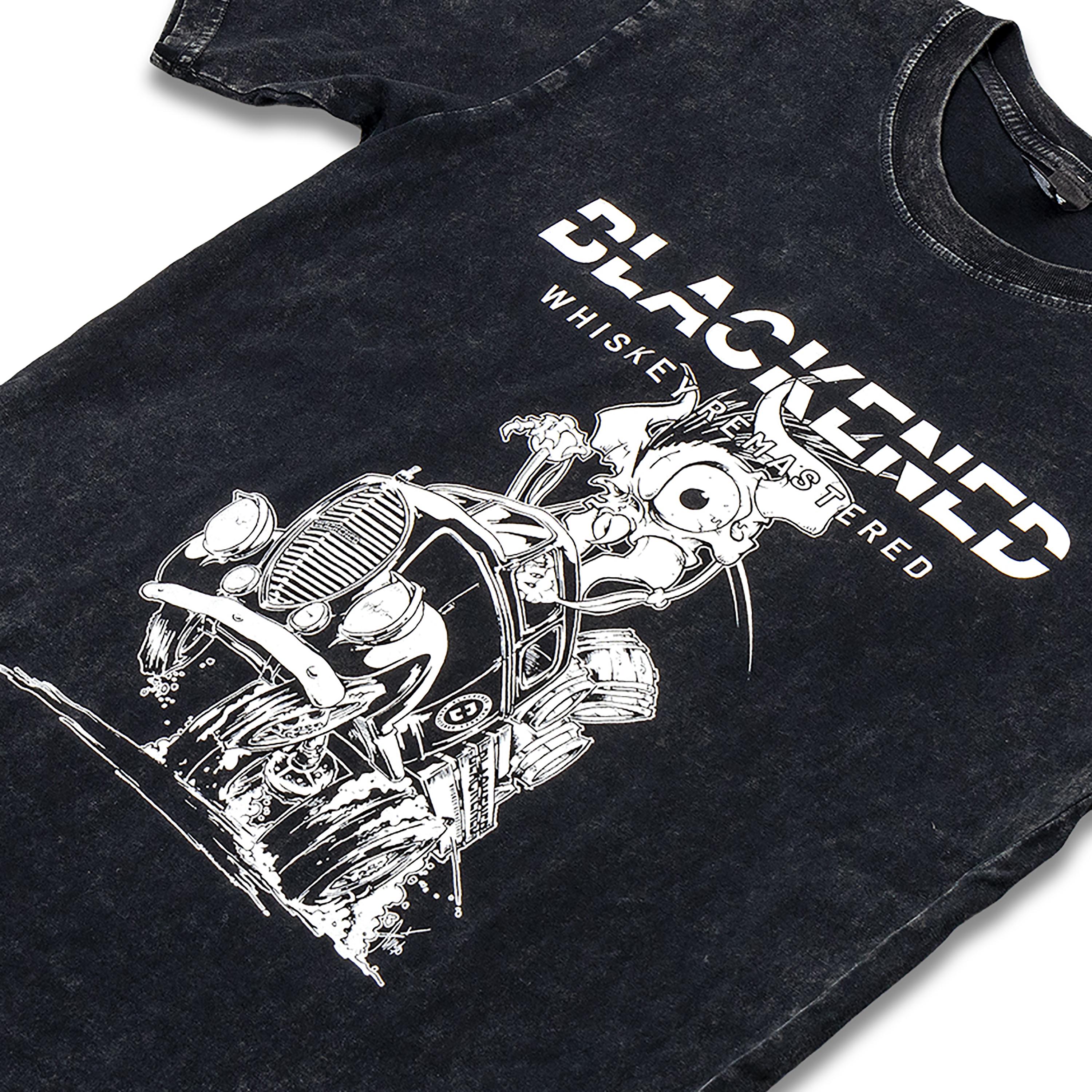 Blackened Whiskey Truck T-Shirt - Medium