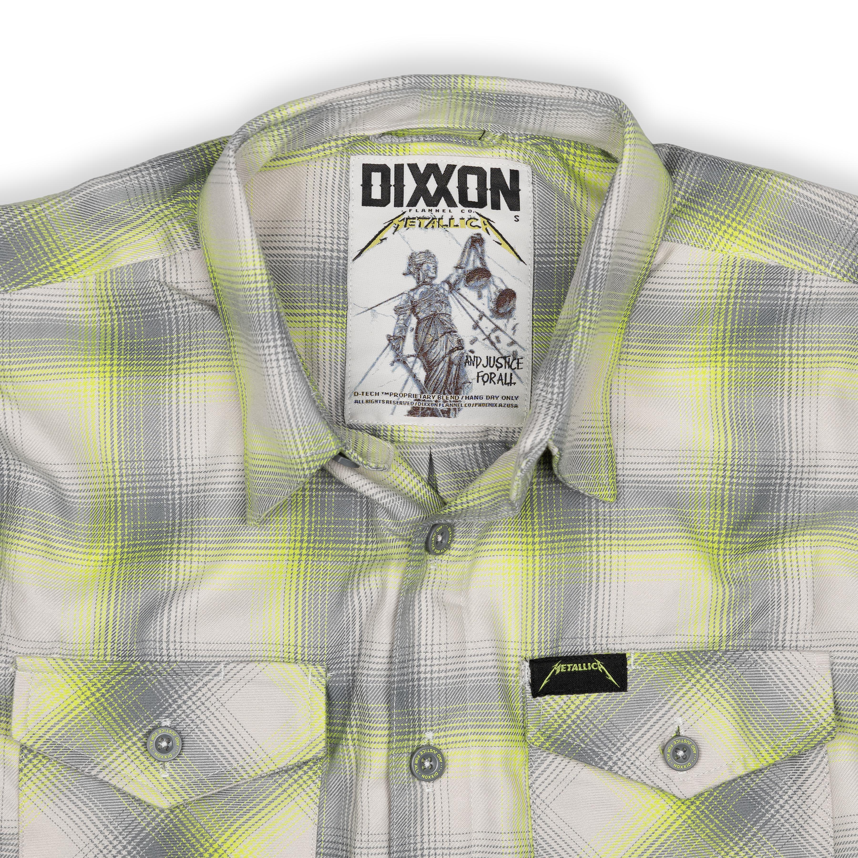 Dixxon x Metallica ...And Justice For All Flannel