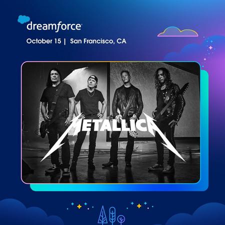 Metallica at Dreamfest Concert for UCSF Benioff Children's Hospitals at Chase Center in San Francisco, California, on October 15, 2025