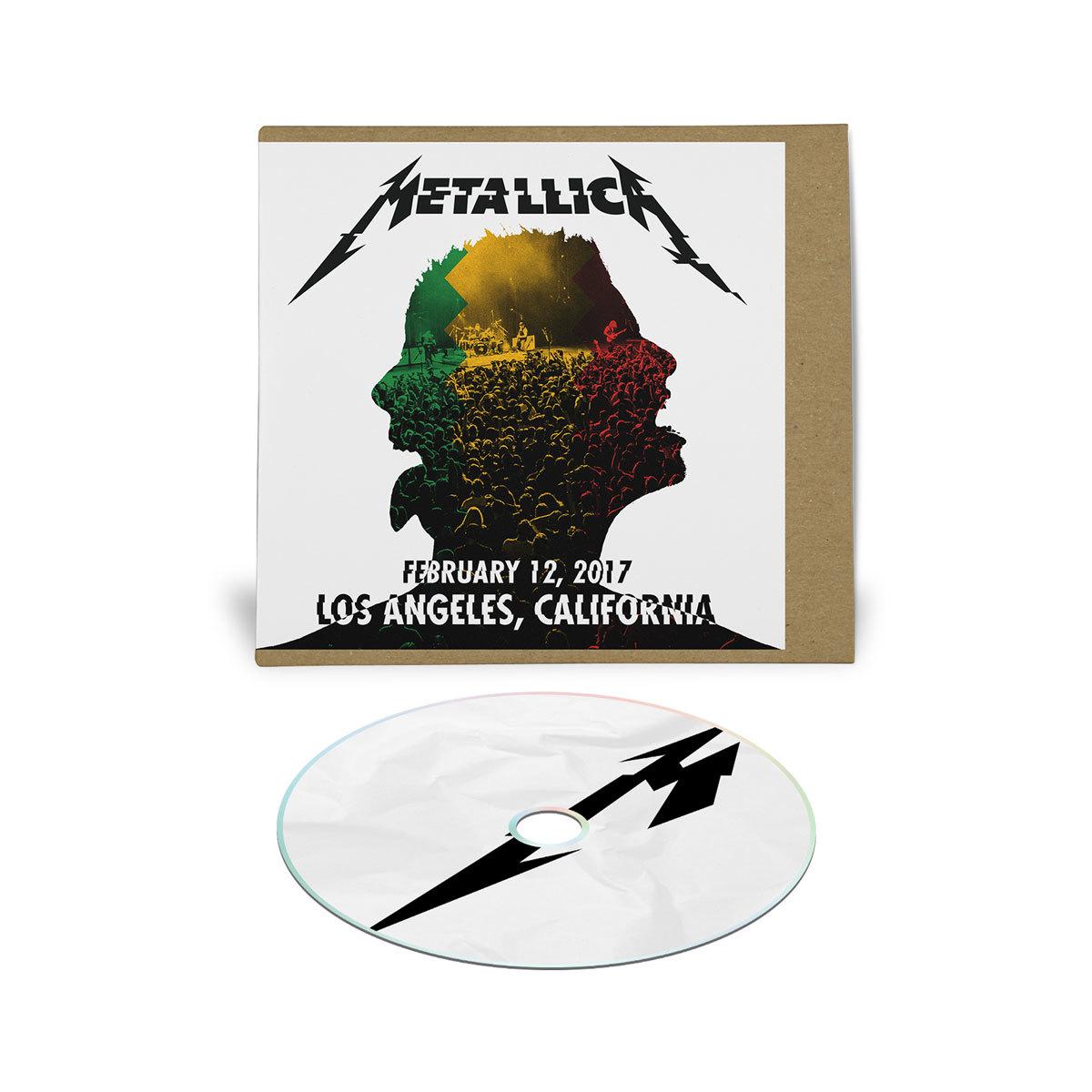 Live Metallica: Los Angeles, CA - February 12, 2017 (CD)