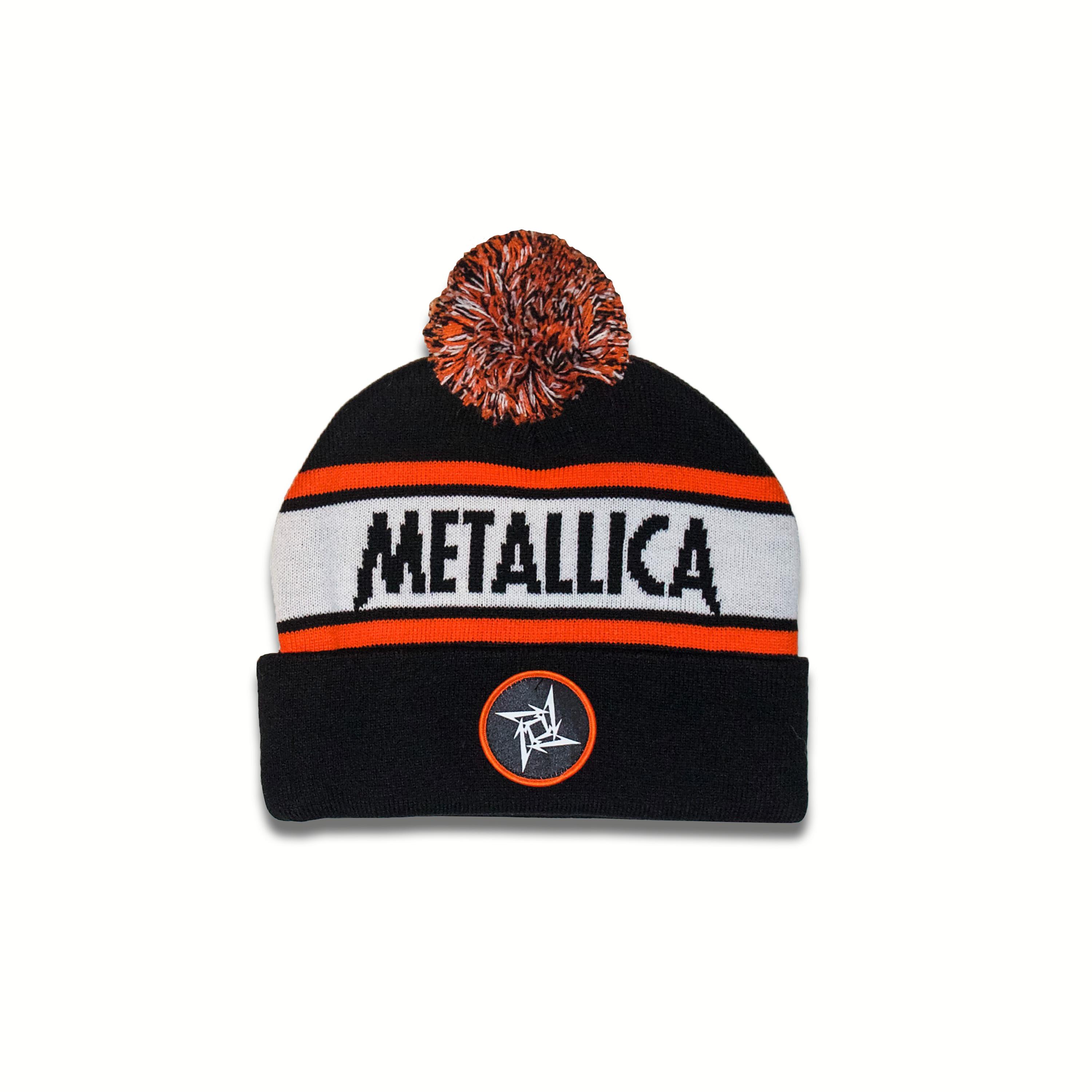 Ninja Star Pom Beanie