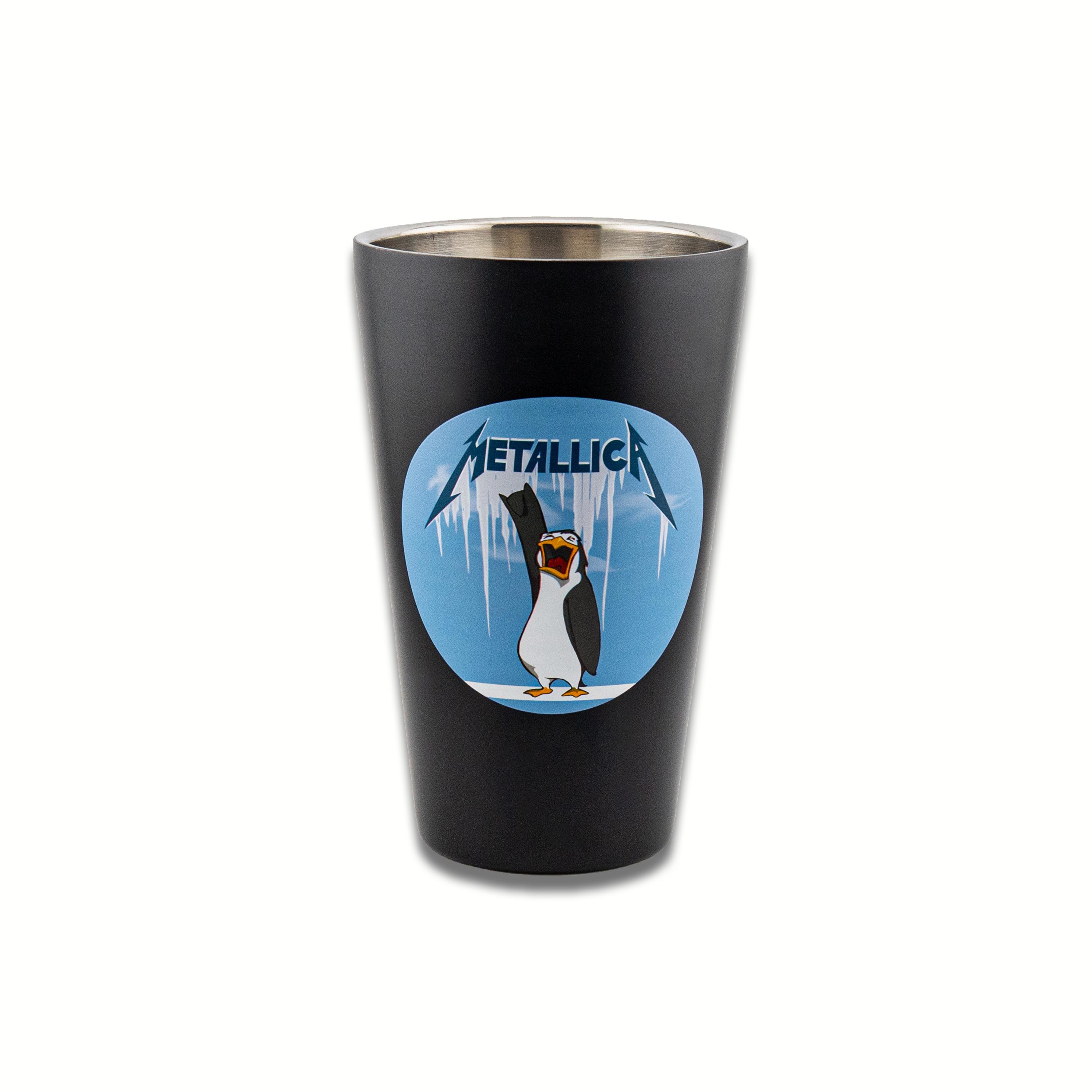 Freeze 'Em All Pint Glass