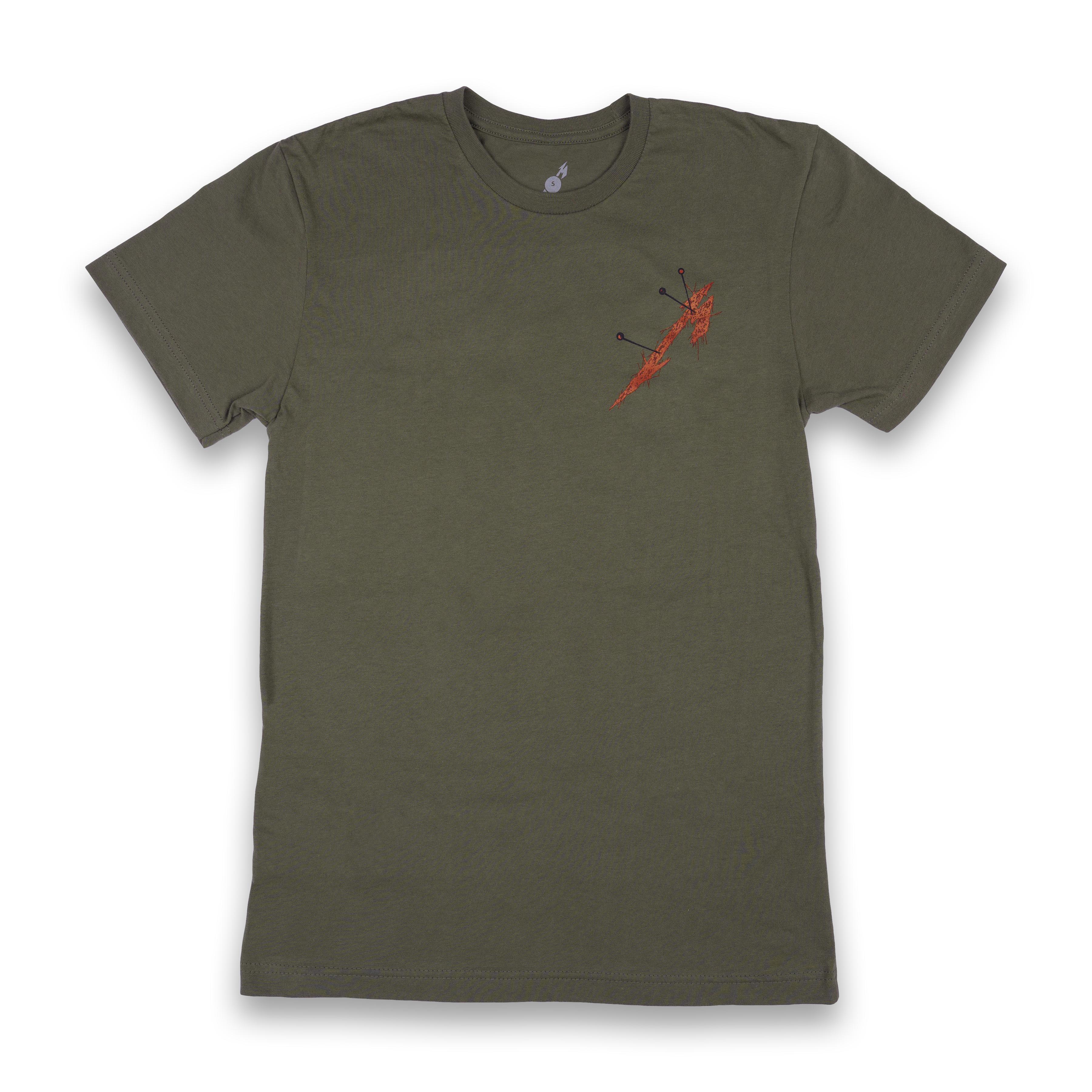 Fixxxer Lyric T-Shirt (Olive) | Metallica.com