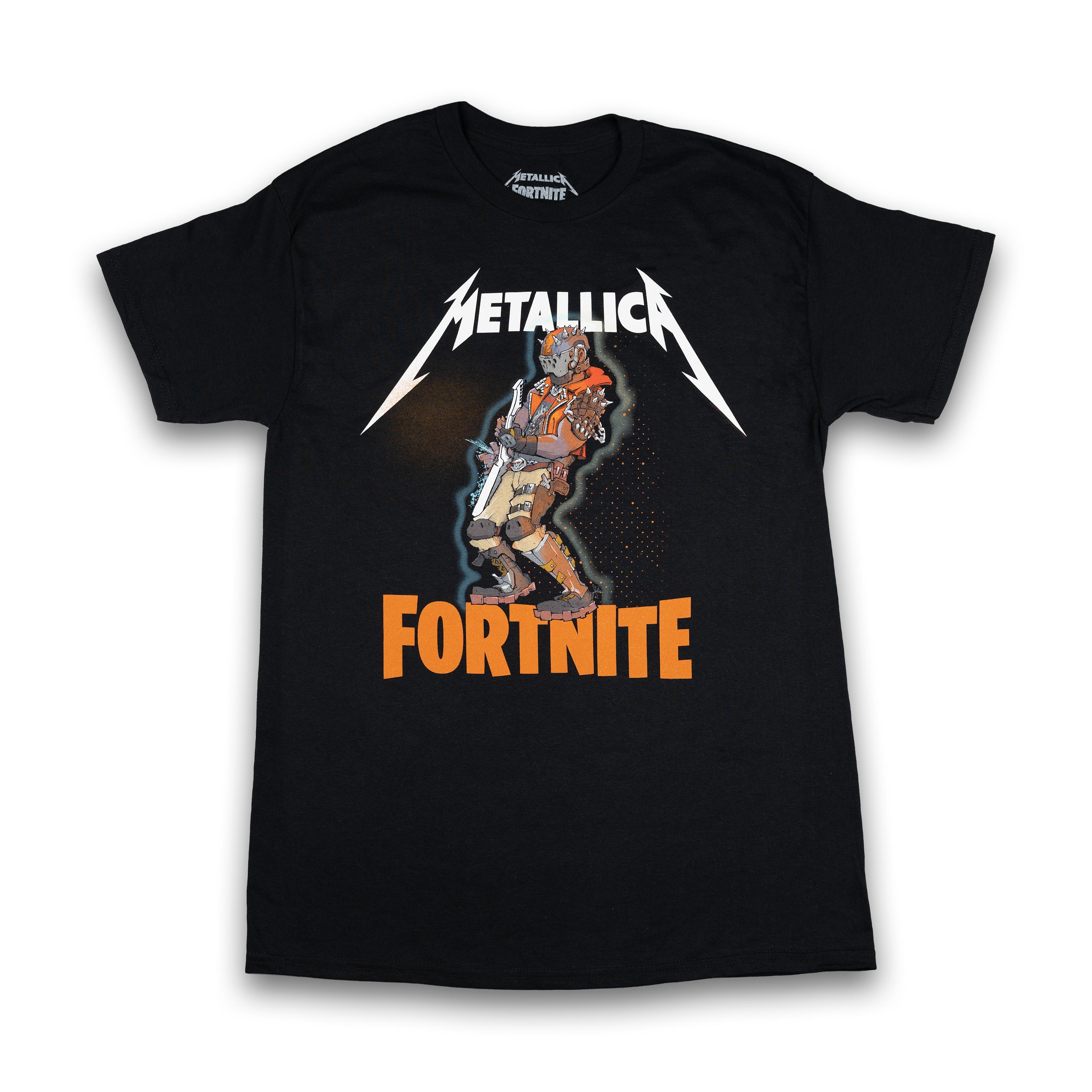 Fortnite x Metallica Fire T-Shirt