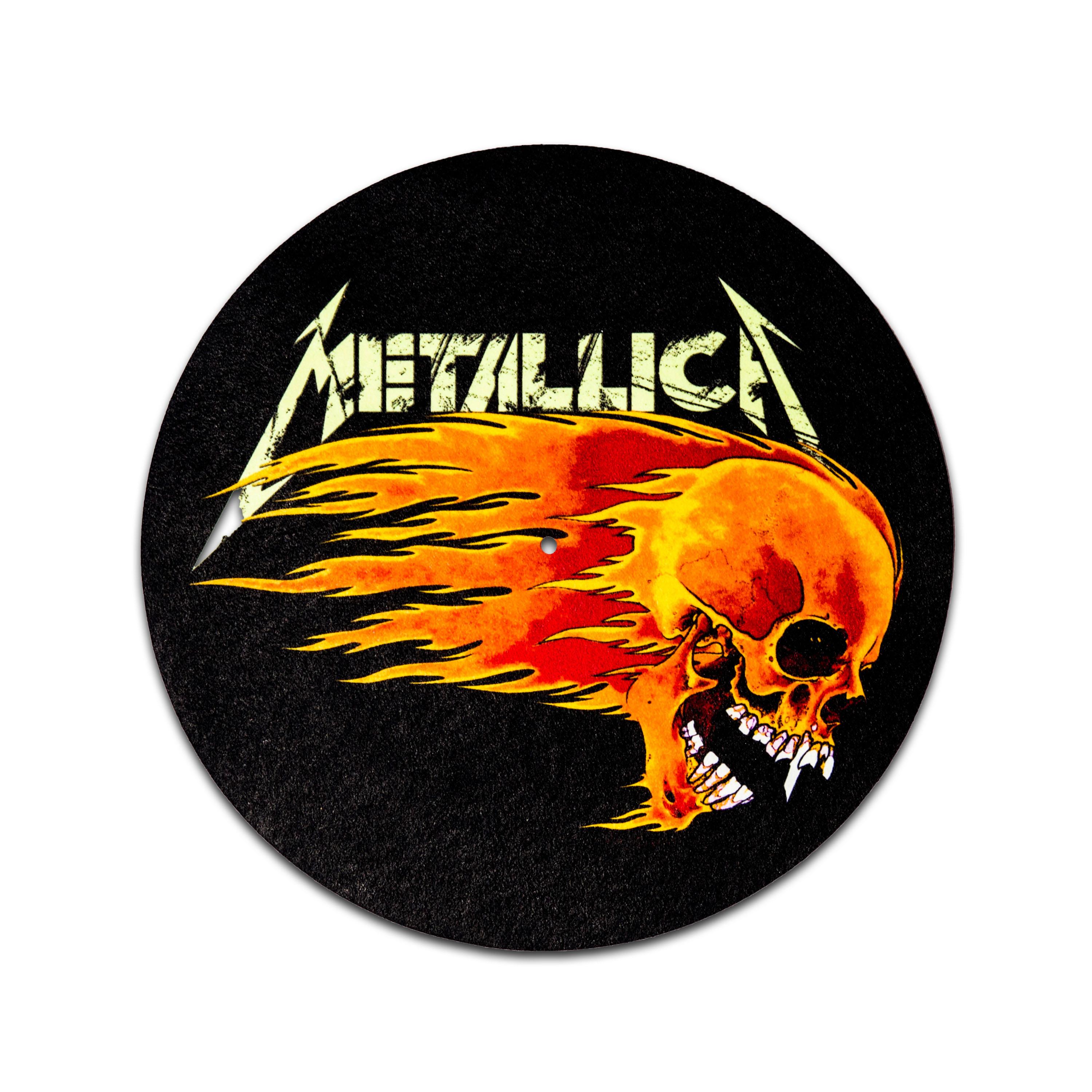 Flaming Skull Slipmat