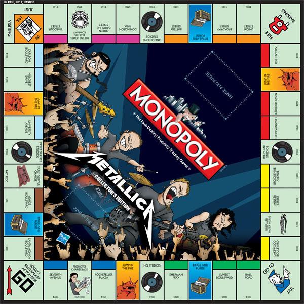 MONOPOLY Metallica Edition