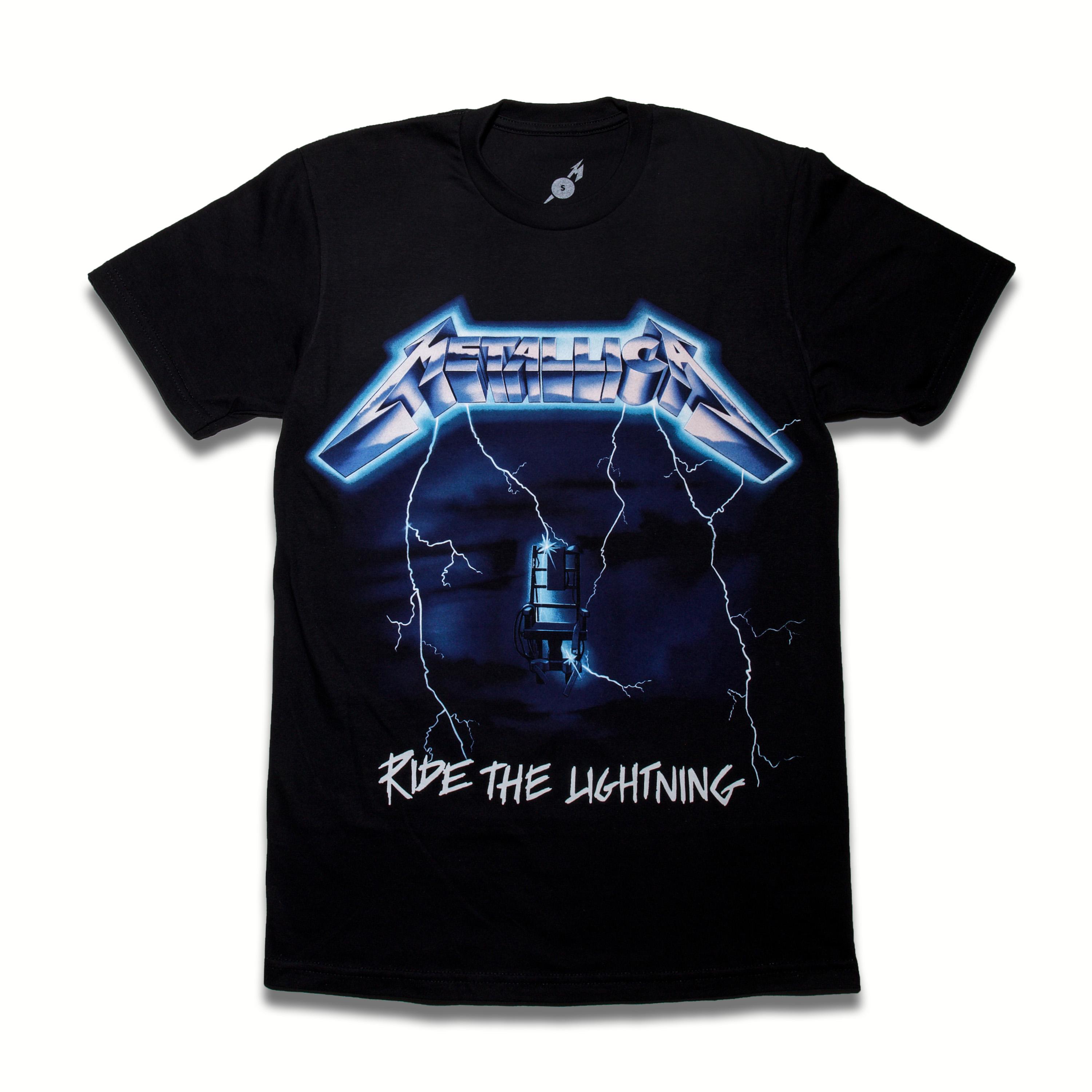 GILDAN Classic Ride The Lightning T-Shirt - Small
