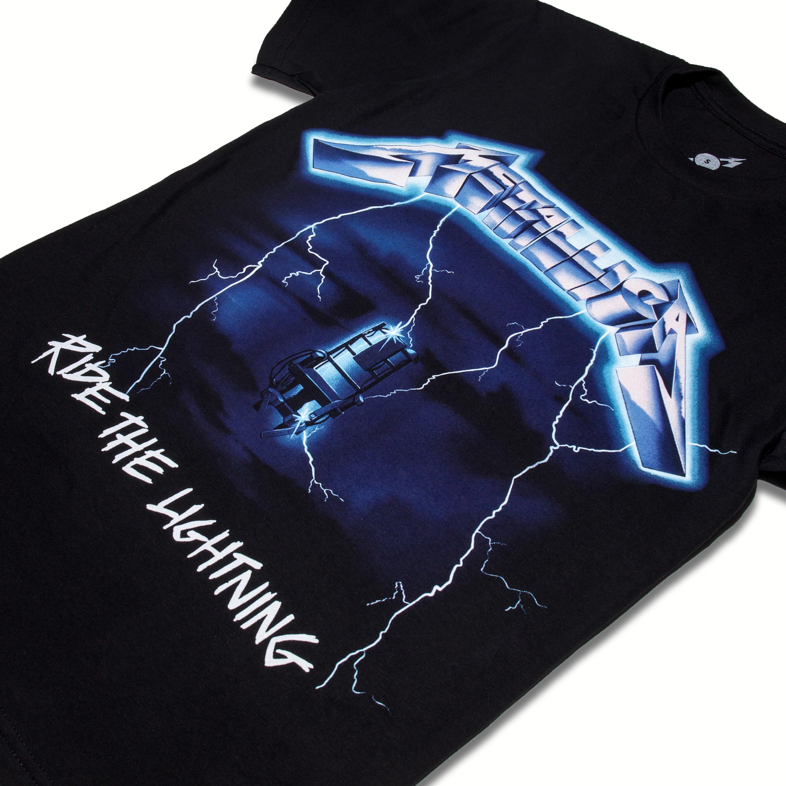 GILDAN Classic Ride The Lightning T-Shirt - Small