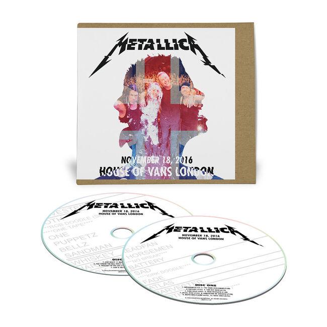 Live Metallica: House of Vans in London, United Kingdom - November 18, 2016 (2CD)