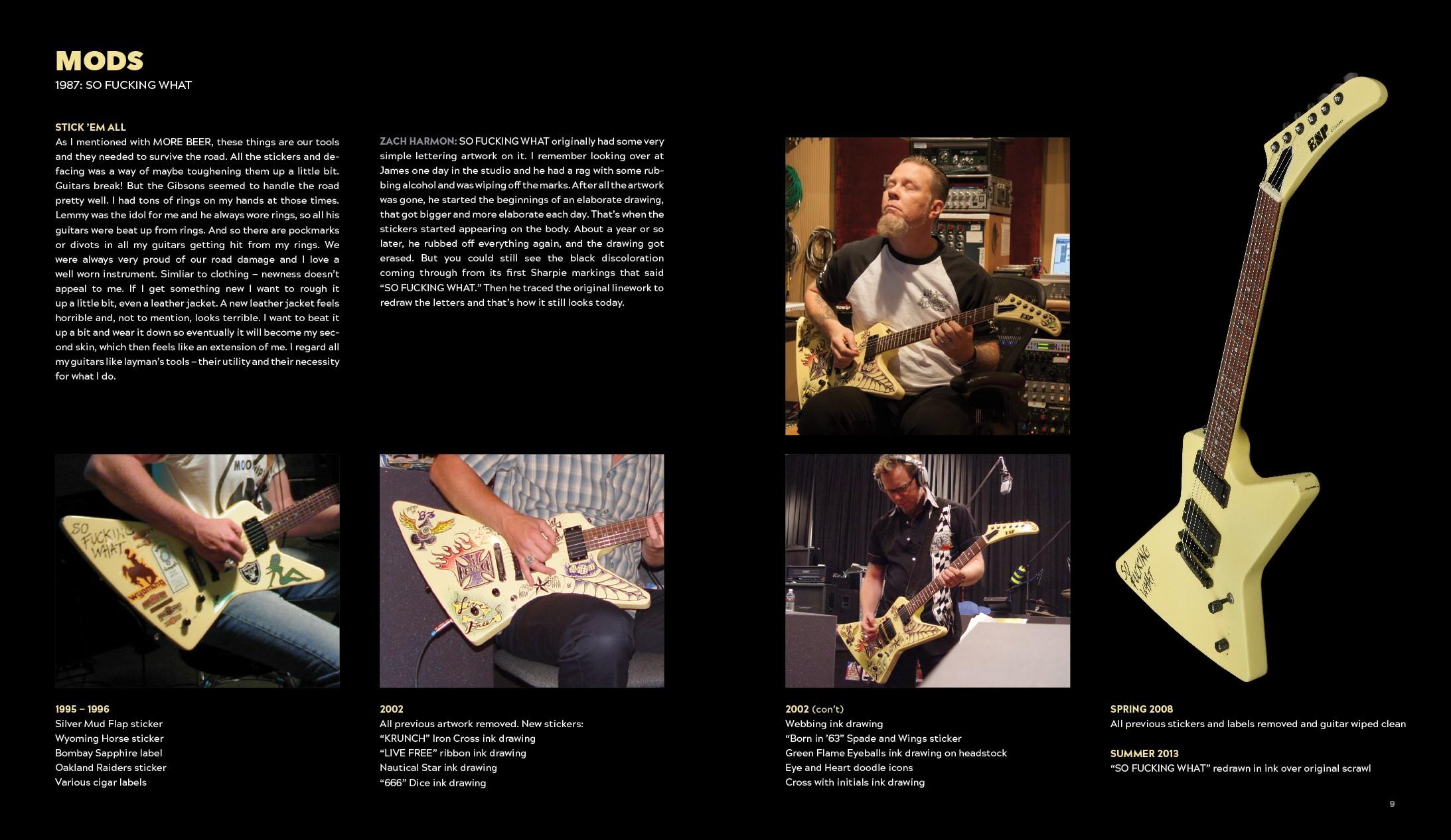 &quot;Messengers: The Guitars of James Hetfield&quot; by James Hetfield (Hardcover Book)