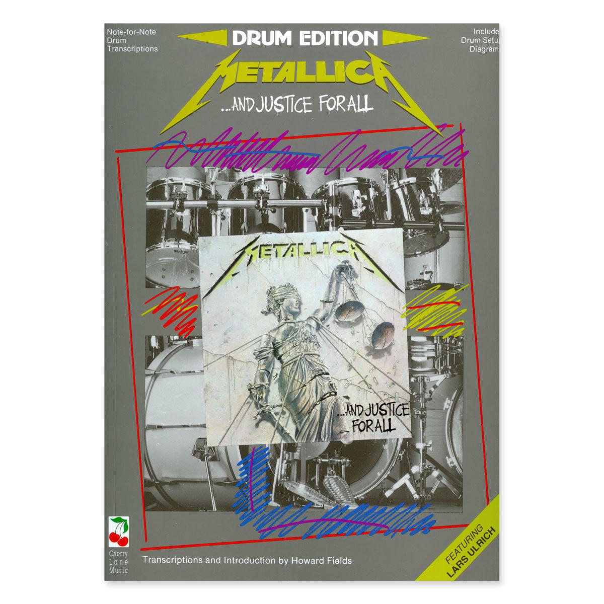 ...And Justice For All - Drum Transcription Book