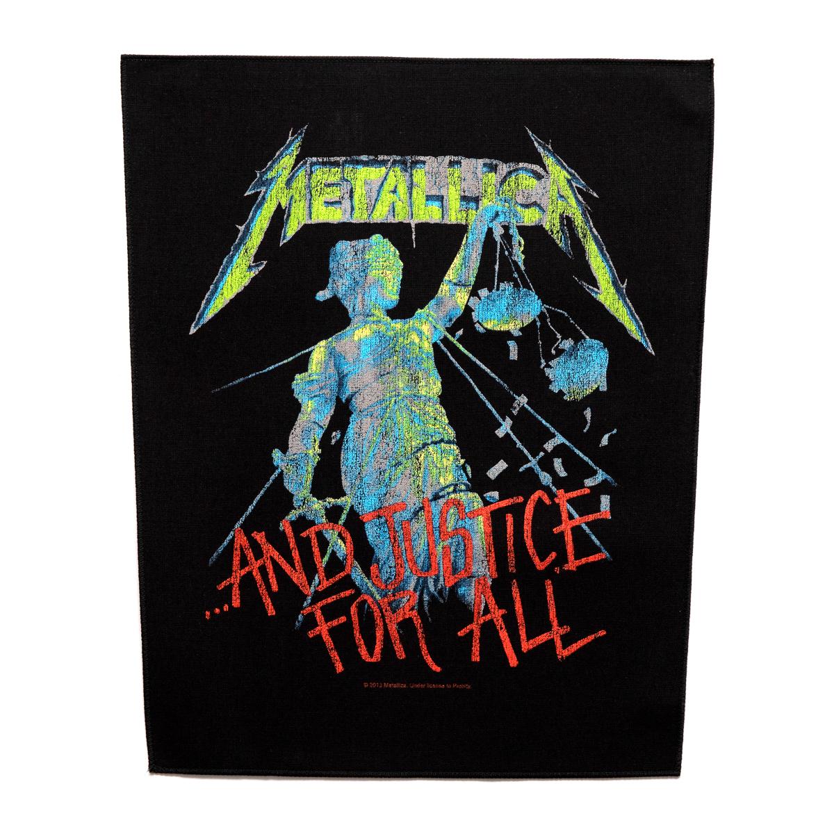 ...And Justice For All Back Patch