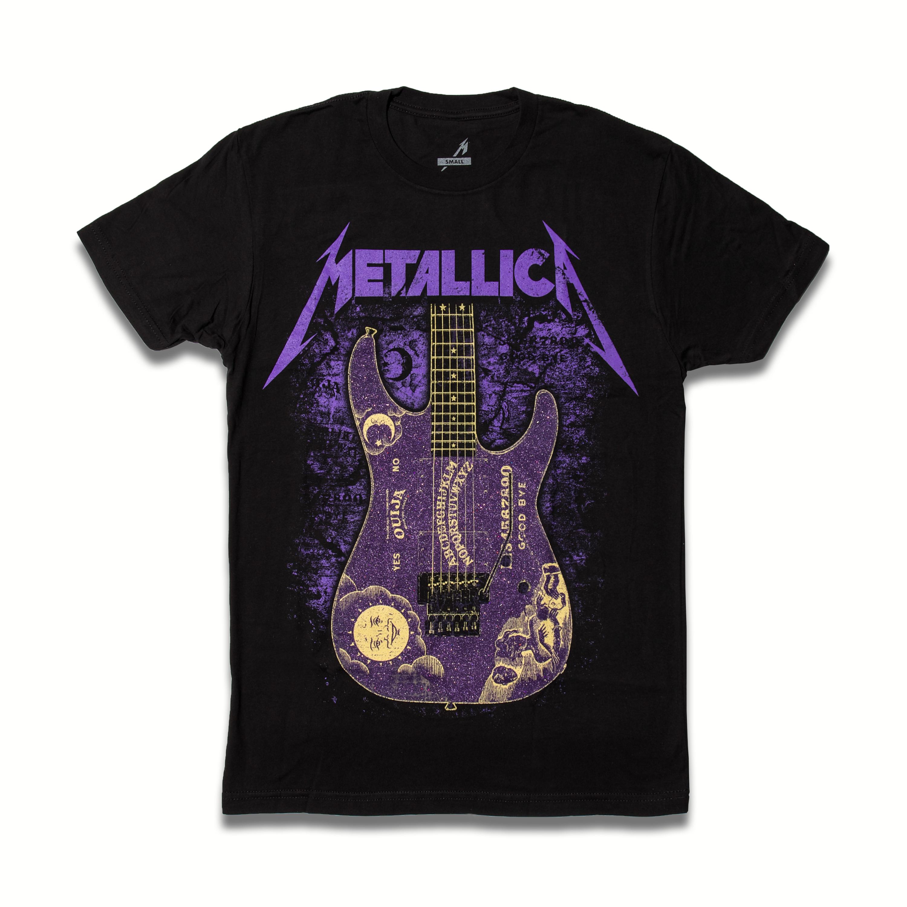 Kirk Hammett Purple Ouija Guitar T-Shirt - Small