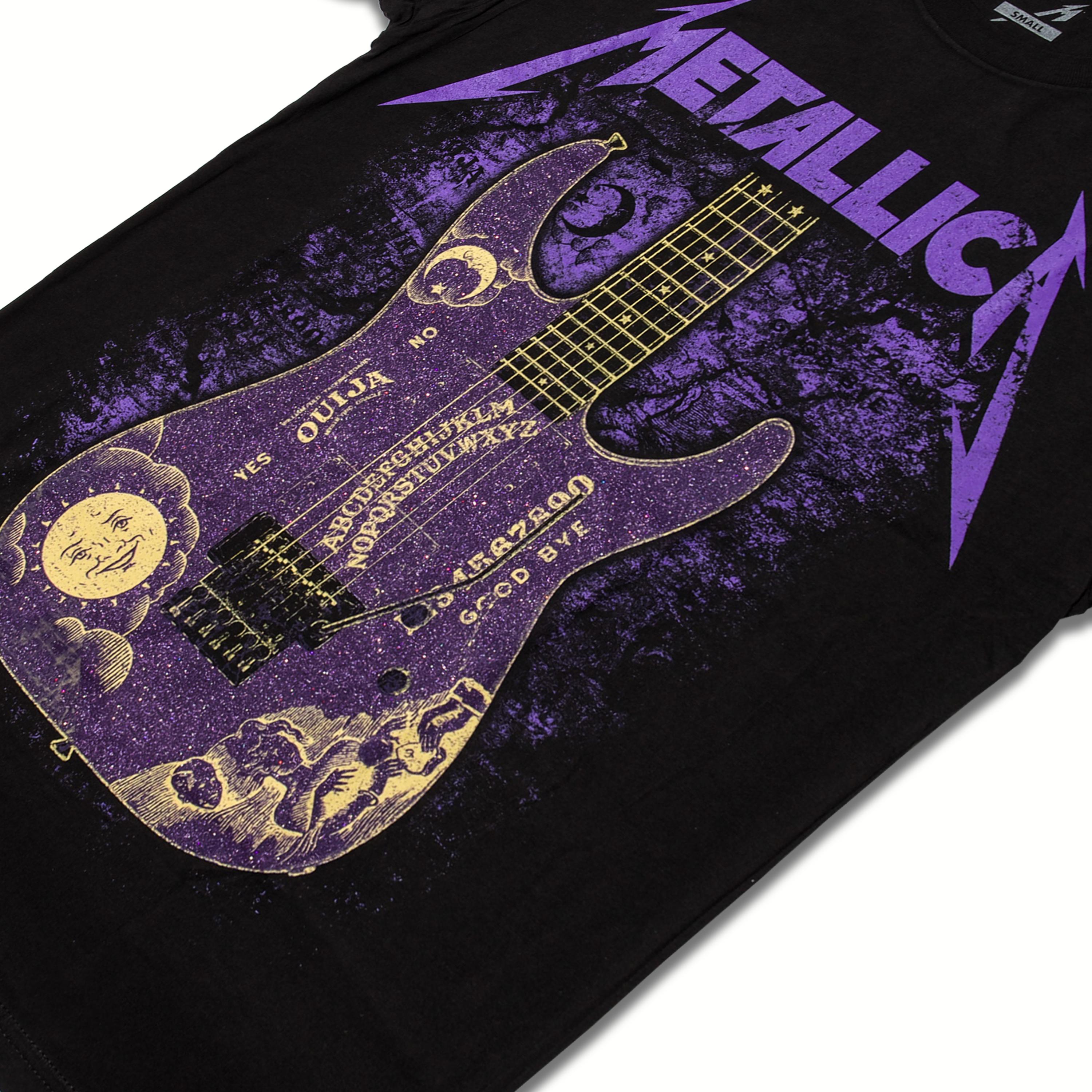Kirk Hammett Purple Ouija Guitar T-Shirt - Small