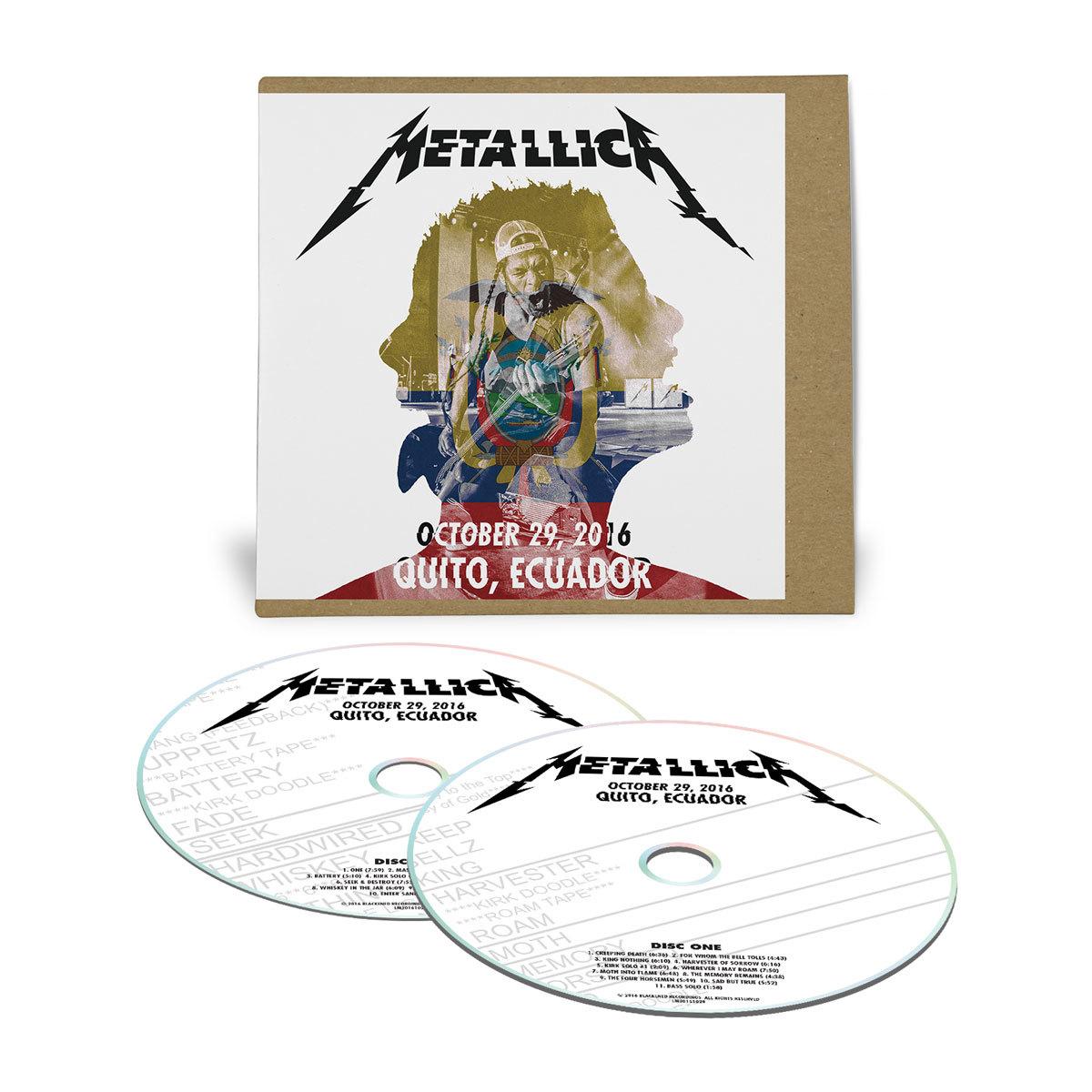 Live Metallica: Quito, Ecuador - October 29, 2016 (2CD)